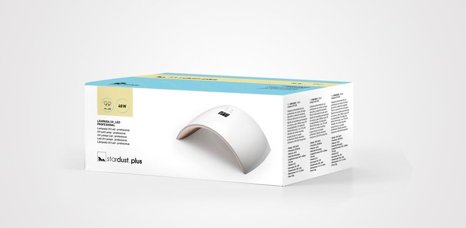 PERFECT BEAUTY Stardut plus Professional UV LED Lamp White image number 1