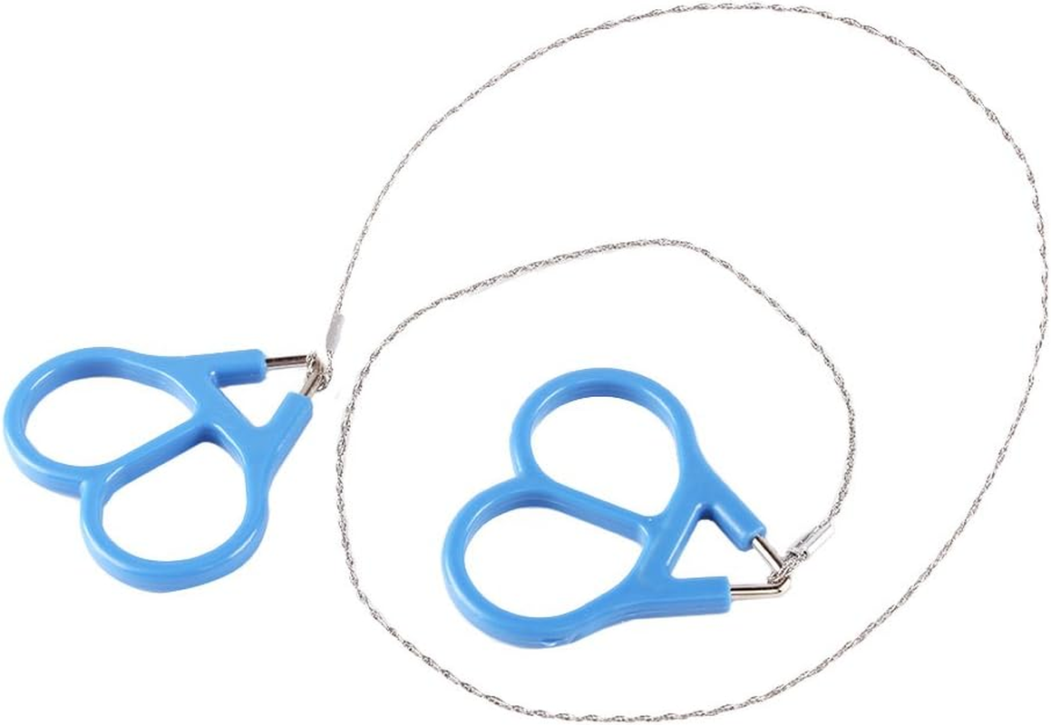 Wire Saw, High Strength Steel Saw, Pocket Chainsaw String, Mini Serrated Cutting Cable, Emergency Chainsaw Survival Kit for Backpacking Gear/Camping/Hunting/Hiking/Trees Cutting image number 5