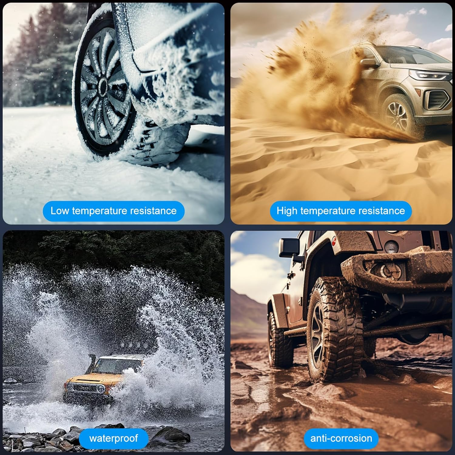 7JI Bluetooth Tyre Pressure Monitoring Kompatibel for TESLA, Reifendrucksensor TPMS Sensor System for since 2020 Tesla Model S/3/X/Y, BLE-TESLA OEM Replacement Soren Metal Valve image number 4