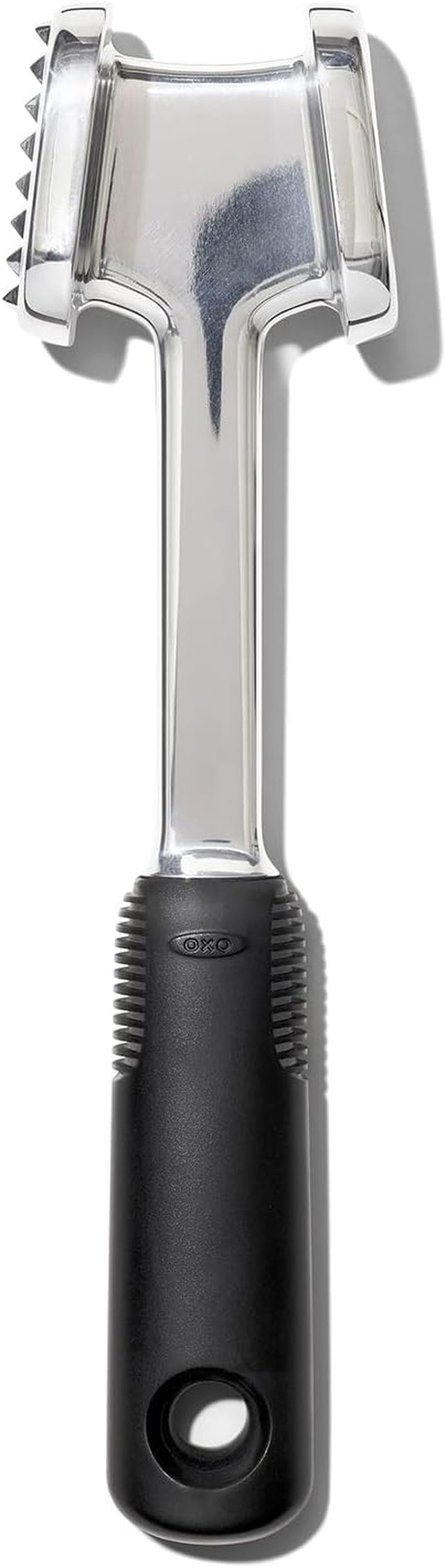 OXO Good Grips Aluminum Die Cast Meat Tenderizer, Grey/Black image number 2