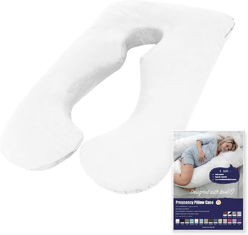 Australian Made Pregnancy/Maternity/Nursing Pillow Body Feeding Support Pillowcase (Aquamarine Pillowcase ONLY) image number 4