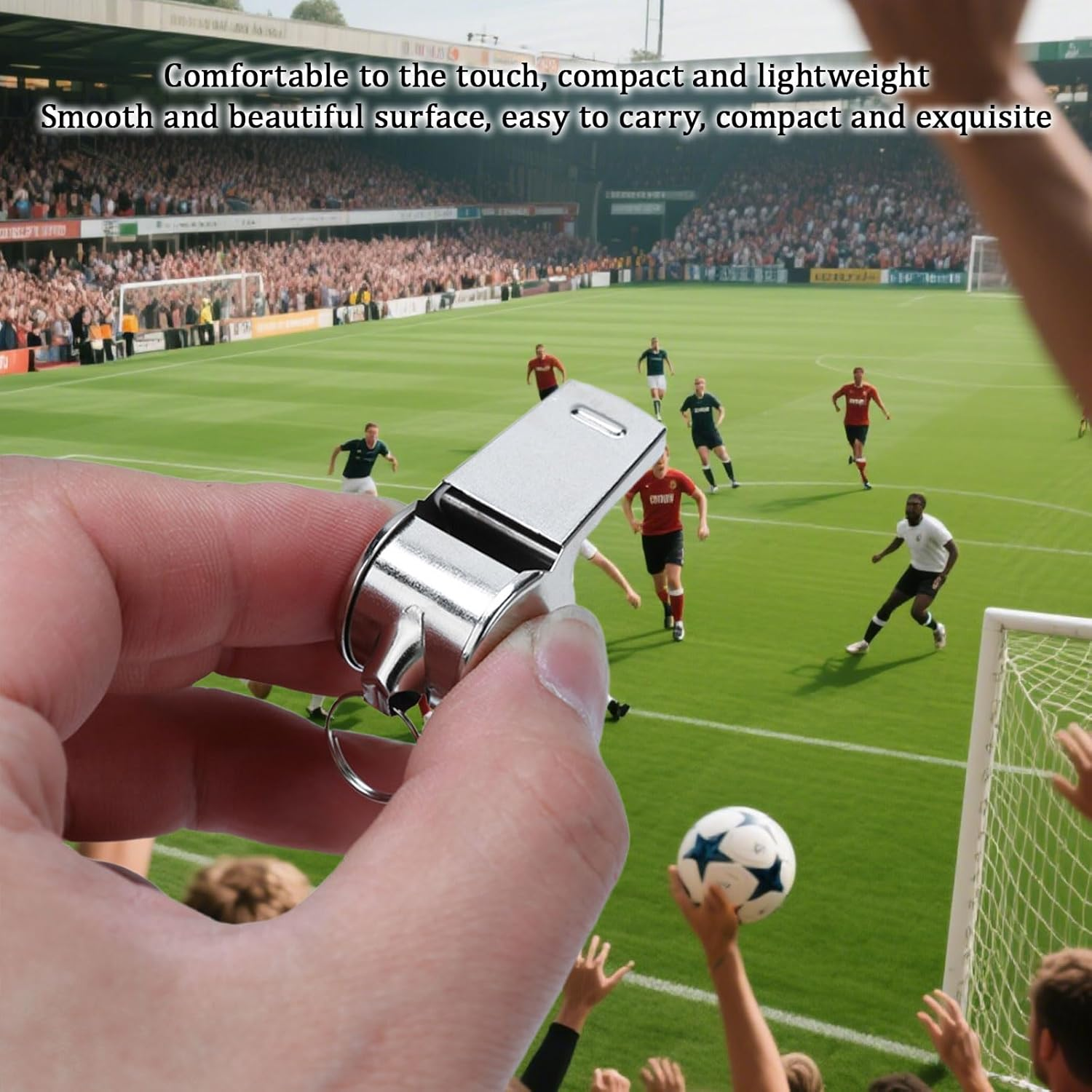 Whistle,10 Pcs Stainless Steel Sports Whistles,Coach Whistles Metal Whistle with Lanyard,For Whistle Sport,For Referees, Coaches, Polices, Training, Outdoor Sports and Emergency image number 4