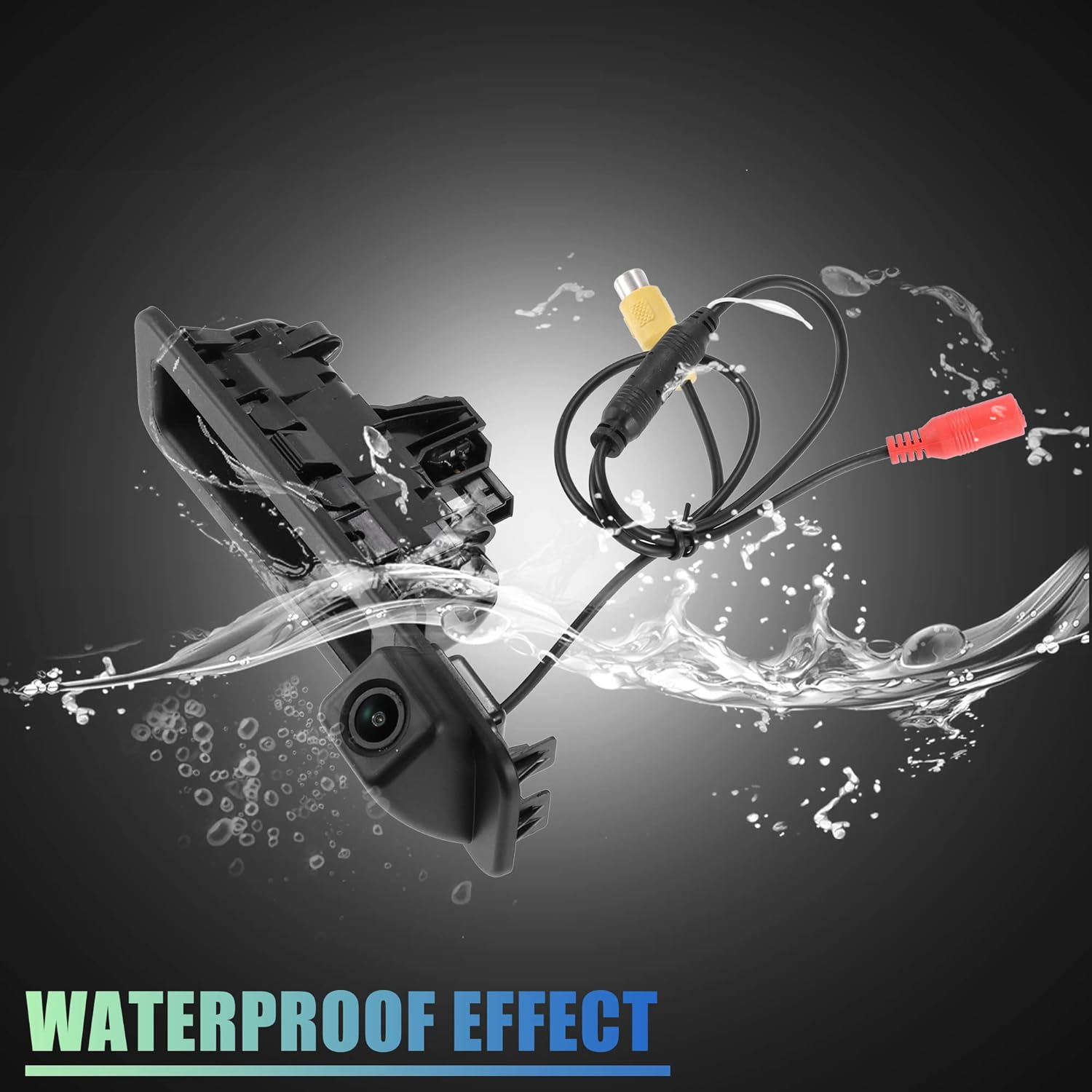 X AUTOHAUX 1 Set Rear View Back up Camera Rear Park Assist Reverse Camera for BMW 3Er F30 5Er F10 F11 F25 for BMW 320Li/530I/328I/535Li/520Li Plastic image number 5