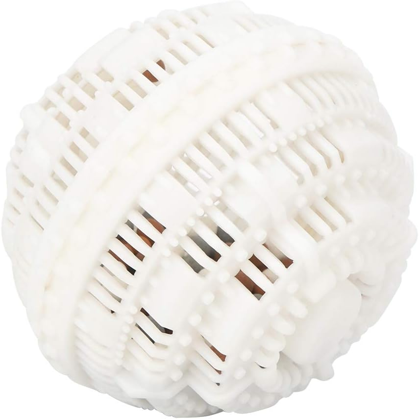 White Plastic Wash Ball, Non Chemical Detergent Laundry Balls, Washing Machine Laundry Cleaning Ball for Washing Machine(White) image number 2