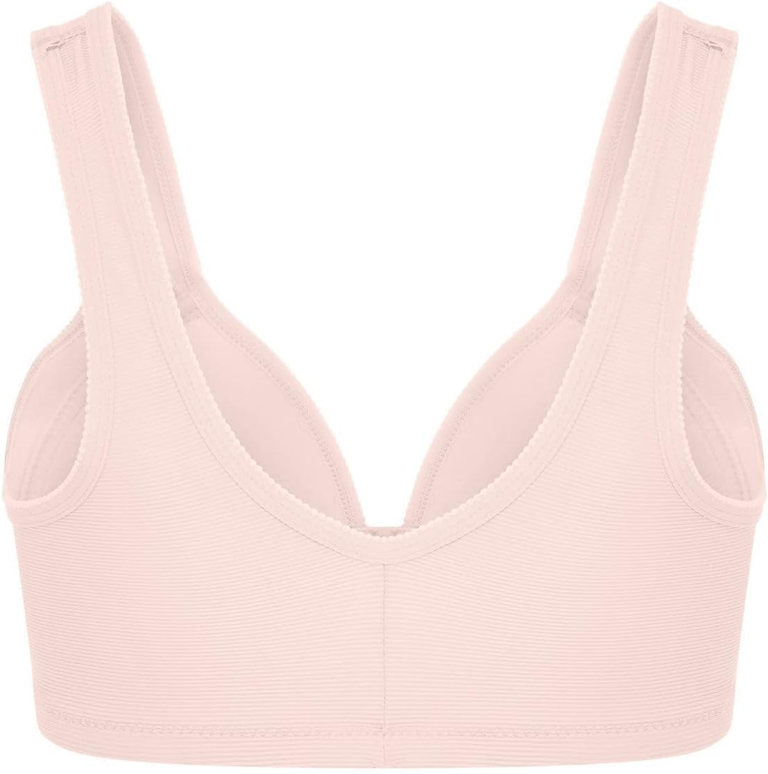 Maternity Bra plus Size Strapless Backless Push up T Shirt Bras for Women Wireless Multi Pack Womens Front Fastening Non Wired Comfort White Bralettes Ped Ladies Underwired image number 4