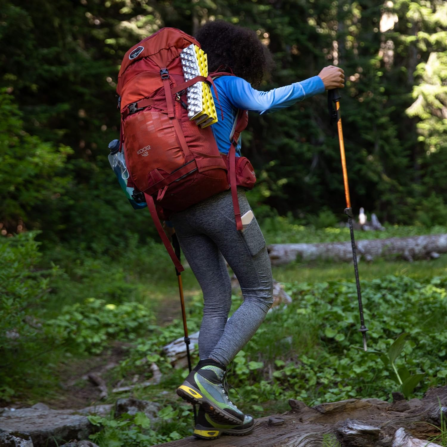 Therm-A-Rest Z Seat Cushion Insulated Sitting Pad, Blue/Silver image number 3
