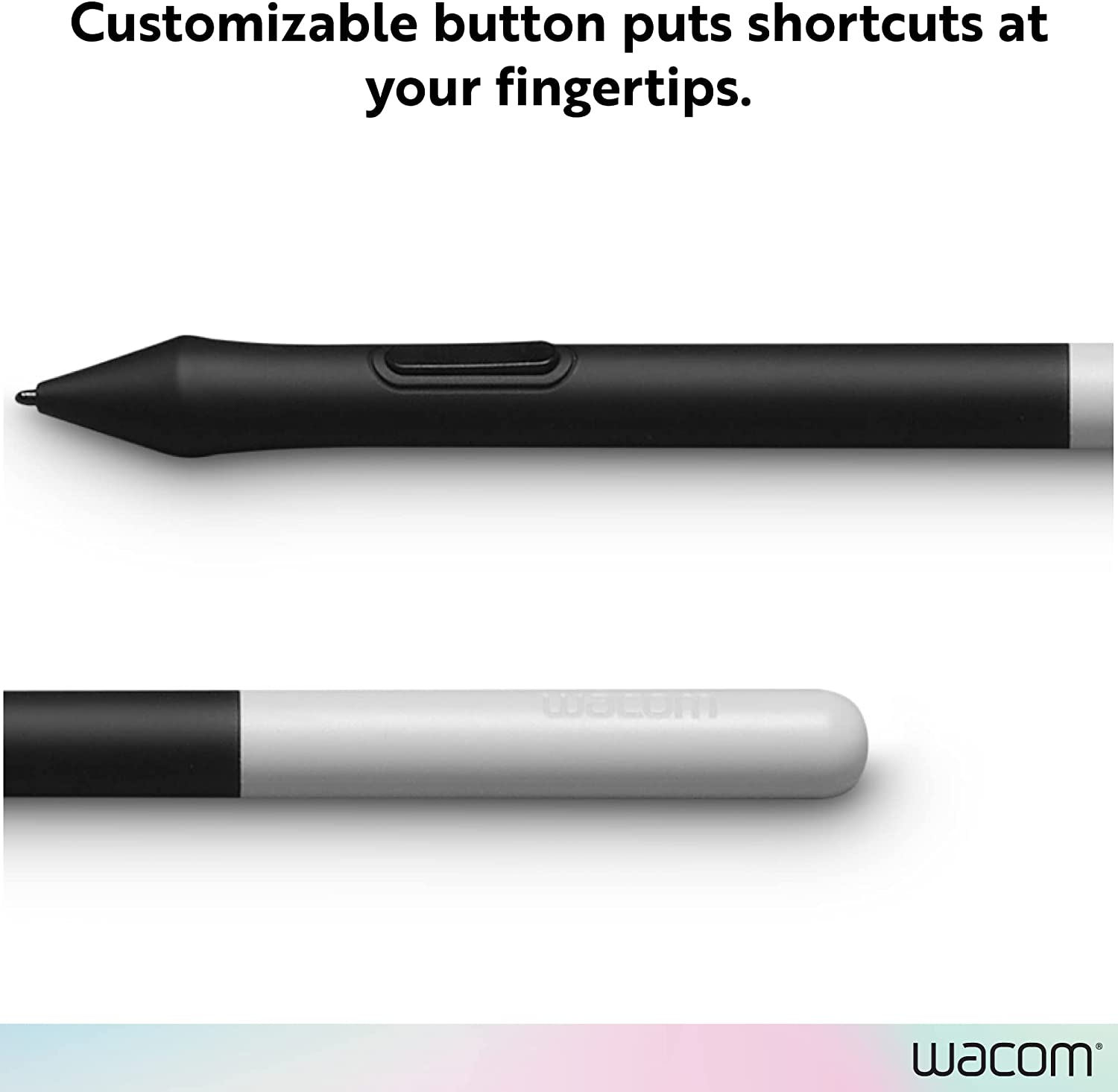 Wacom One Pen CP91300B2Z for Wacom One Creative Pen Display, 5.6", Black/Silver image number 5