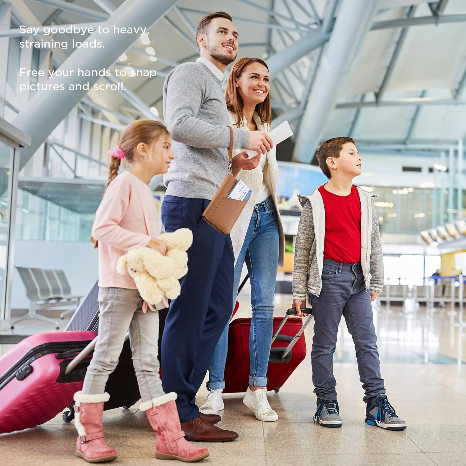 VULKIT Leather Passport Holder Family Travel Document Organizer with RFID Blocking Travel Wallet Slim Passport Slots SIM Card and Multiple Card Holders Passport Wallet for Men and Women (Brown) - Espresso image number 5