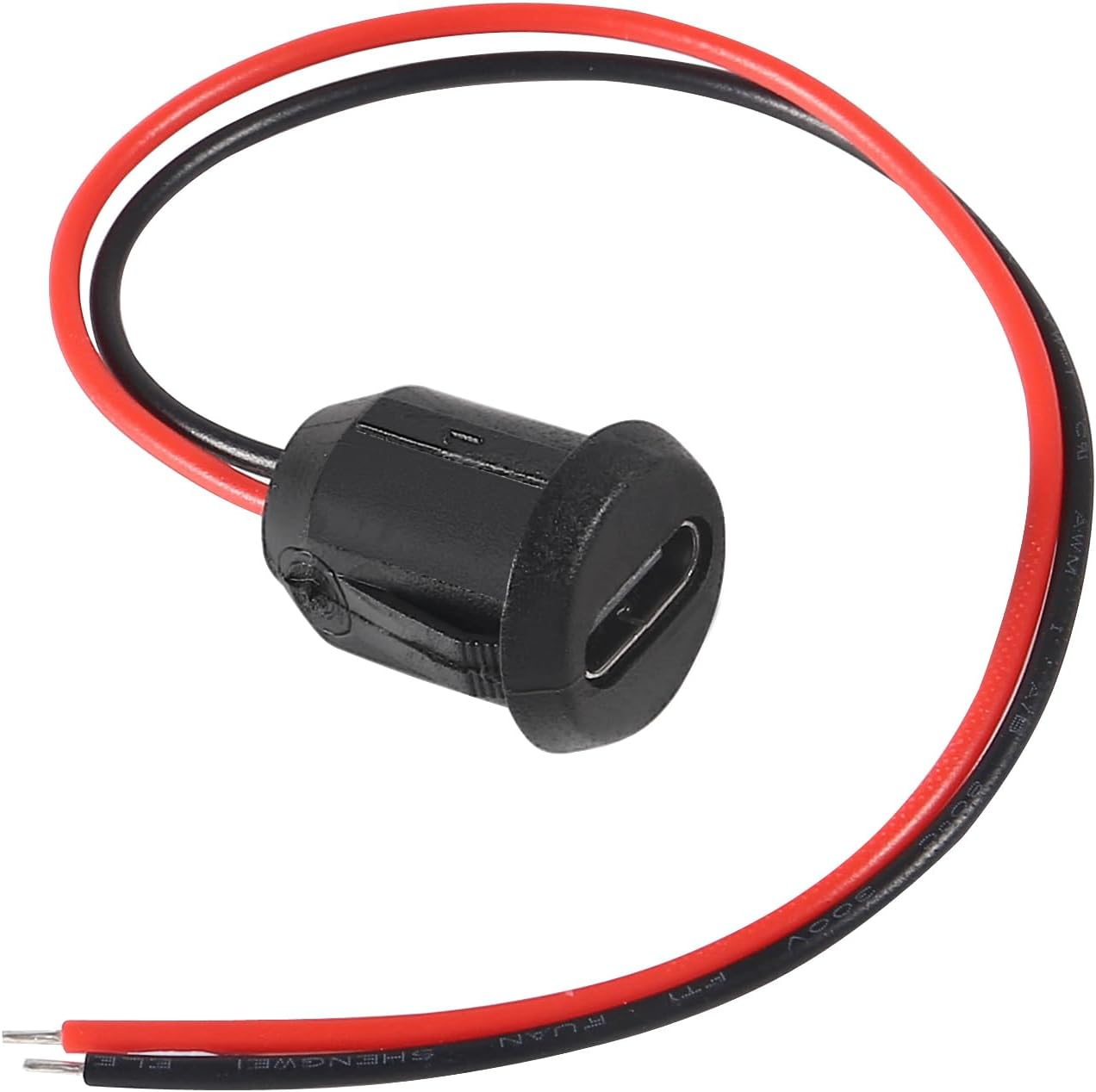 5PCS 2Pin USB Connector Type-C Waterproof with Female Socket Fast Charging Jack Charging Port USB-C Charger Plug Socket image number 4