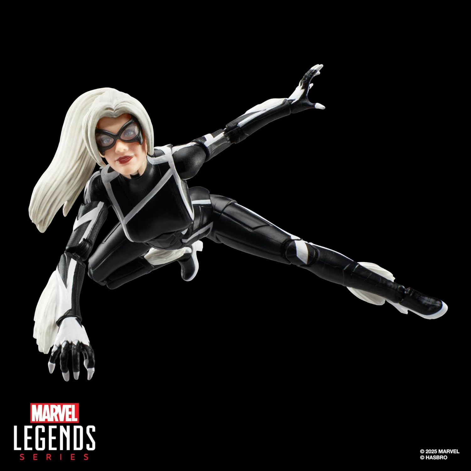 Marvel Legends Series Gamerverse Black Cat Felicia Hardy, Spider-Man 2 Video Game -Inspired Collectible 6 Inch Action Figure
