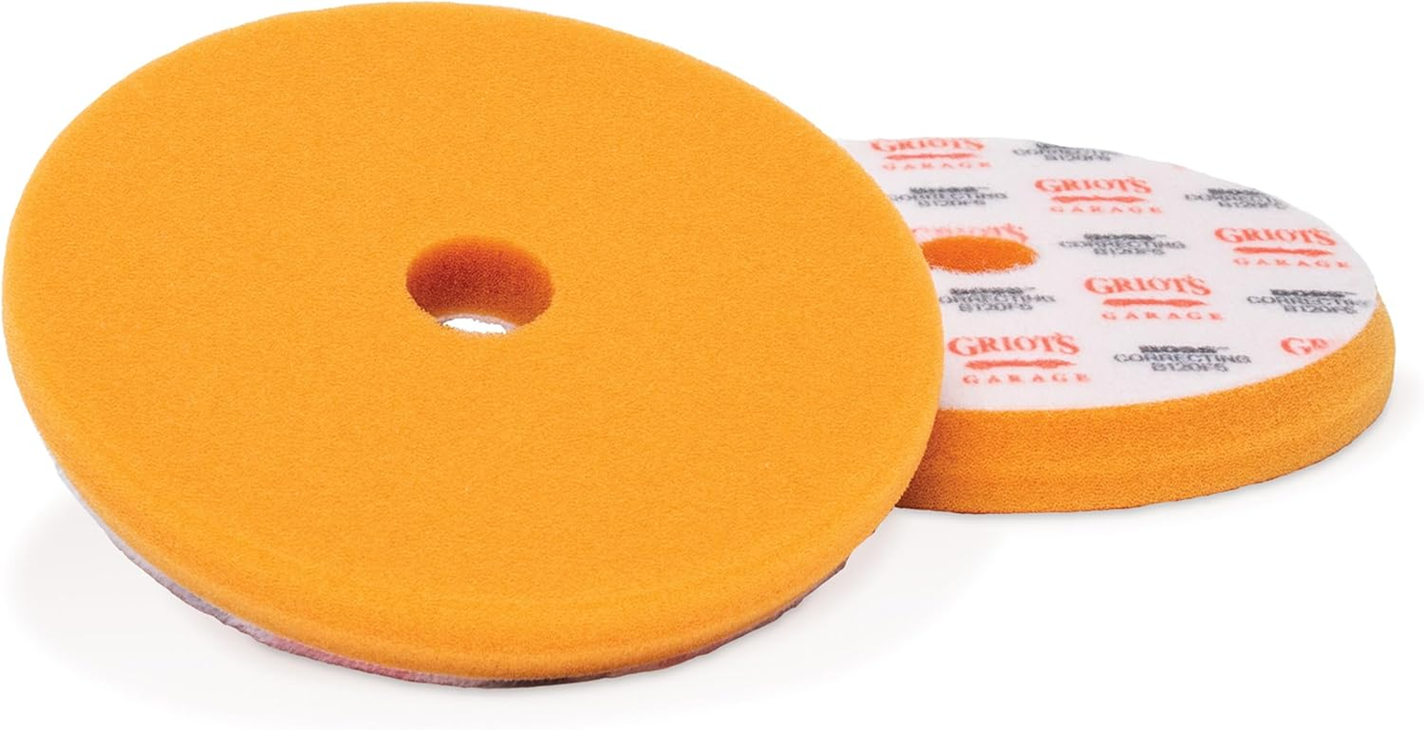 Griot'S Garage B120F5 5.5" BOSS Correcting Foam Pads, (Pack of 2)