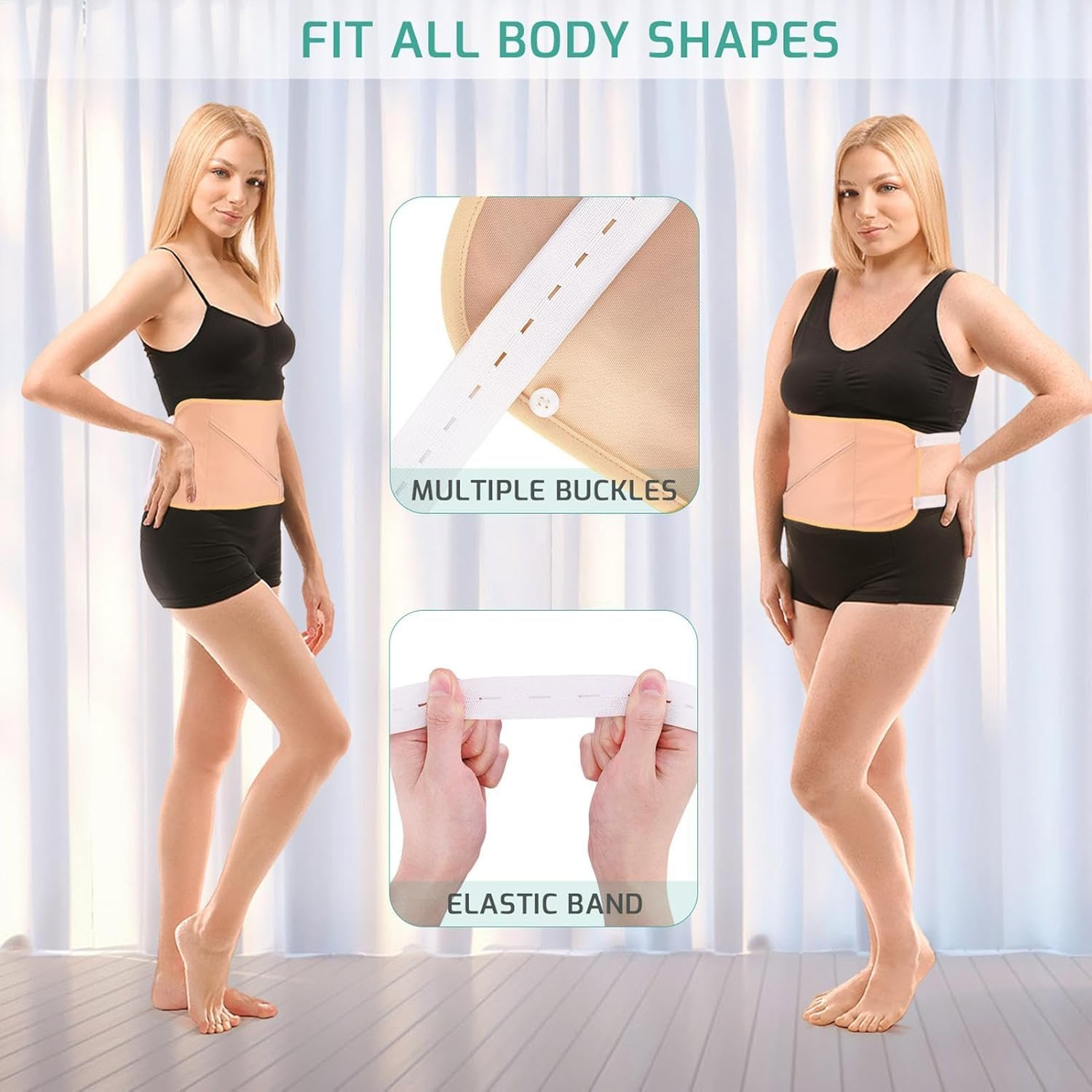 Castor Oil Wrap for Stomach - Castor Essential Oil Wrap | Castor Oil Wrap for Liver Kit Less Mess Reusable Sleep Comfort Fit Organ image number 2