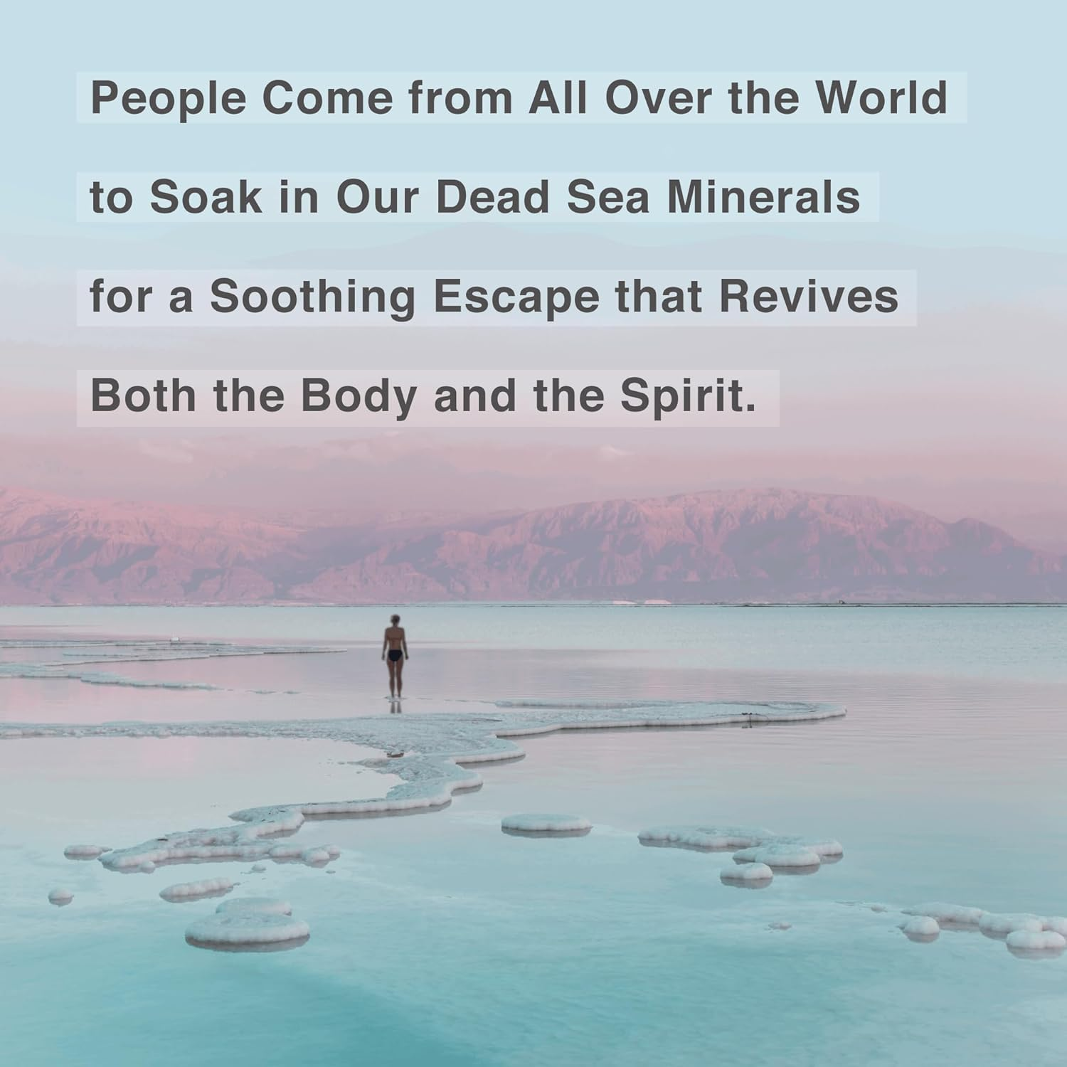 100% Pure Dead Sea Mineral Bath Salt 5Lb Frag Free image number 2