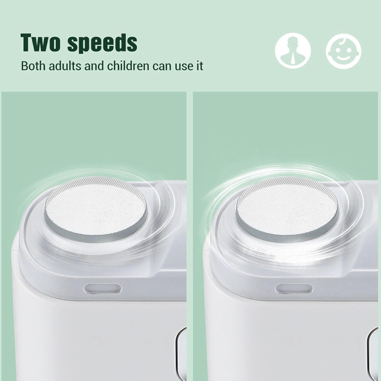 Electric Nail Clipper, Multifunctional Fingernail Trimmer with Polishing Head, Debris Storage, 2 Speeds, Portable Rechargeable Trimmer for Baby Kids Adults image number 1