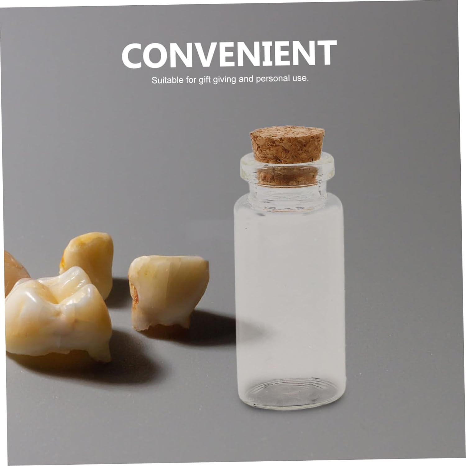 Baby Fetal Hair Keepsake Box and Milk Teeth Preservation Bottles Set, Diy Newborn Hair and Teeth Souvenir Storage, Red Collection Case for Infant Memory Preservation image number 4