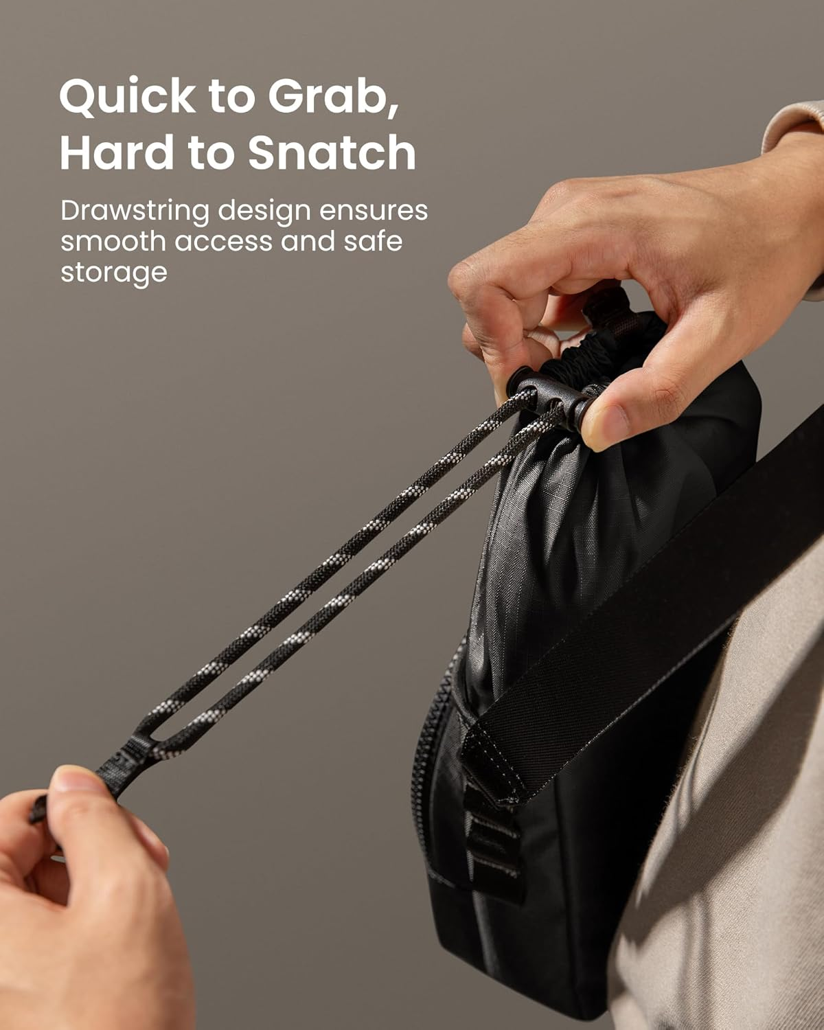 Tomtoc Sling Crossbody Bag for Nintendo Switch 2, Protective Portable Travel Chest Carrying Gaming Pouch, Perfect Fit G05S3 Carry Case image number 3