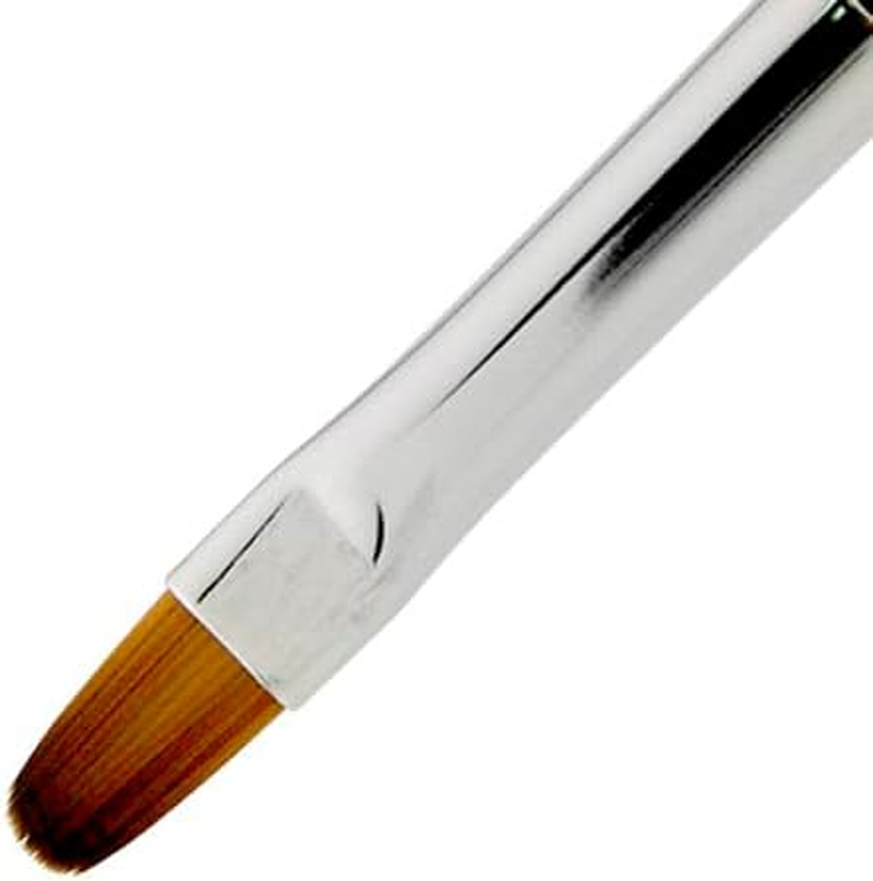 More Couture Moregel Oval 8Mm Nylon Bristle Gel Brush