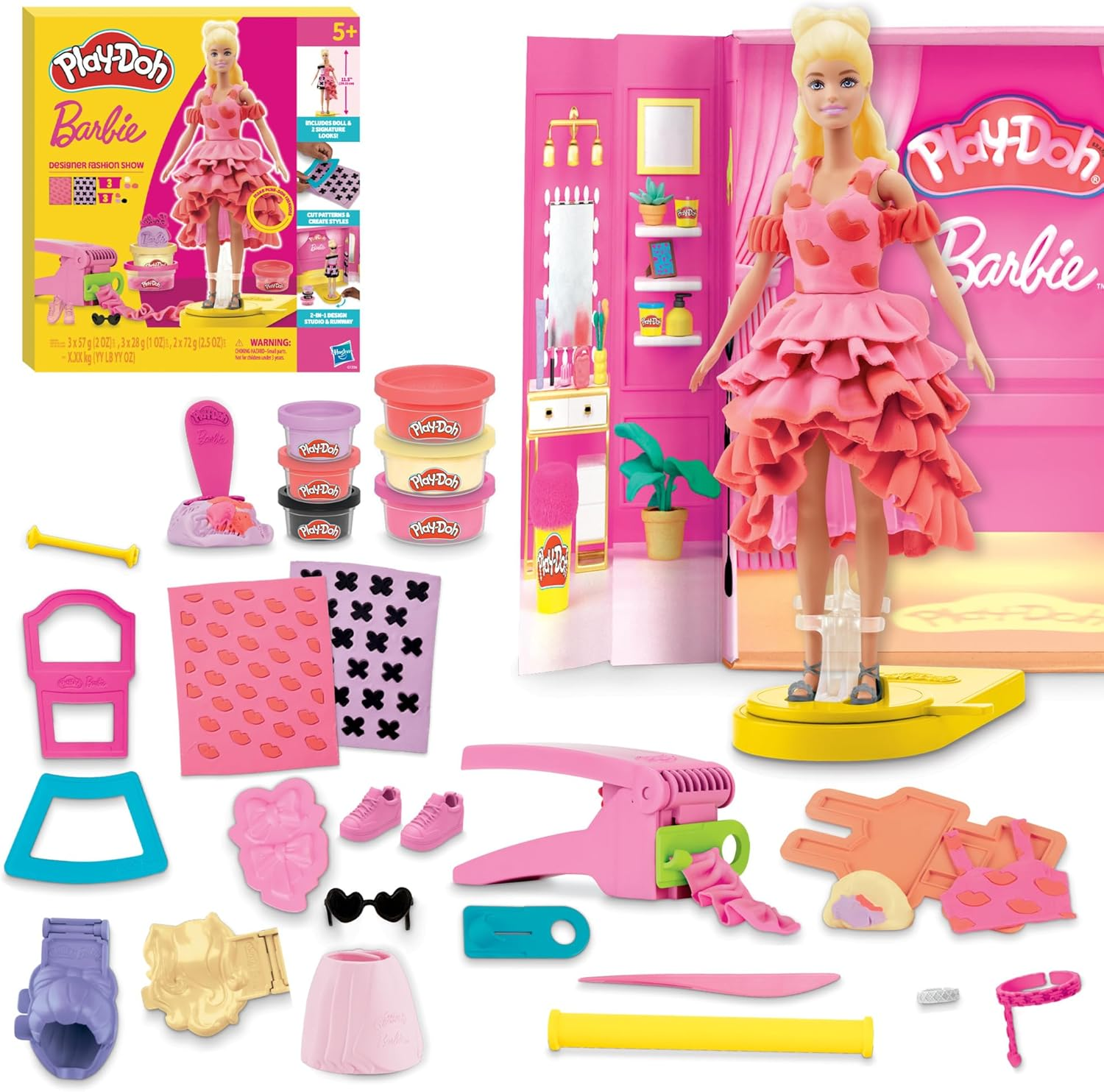 Play-Doh Barbie Fashion Show Playset image number 2