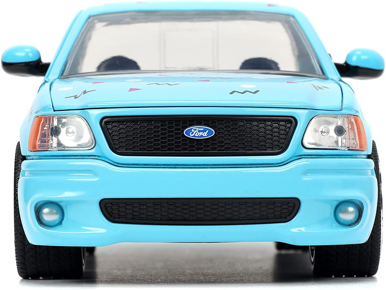 Jada Toys I Love the 90'S 1999 Ford F-150 SVT Lightning 1:24 Scale Pickup Truck image number 6