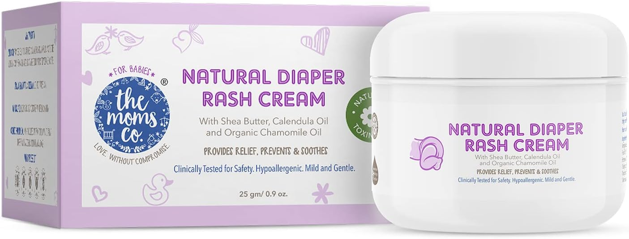 The Moms Co. Baby'S Diaper Rash Cream with Zinc Oxide, Chamomile and Jojoba Oils with Oat Protein (25 G) image number 6