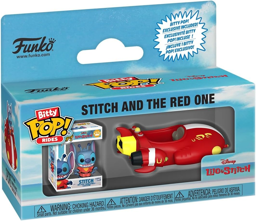 Funko Bitty POP!: Ride: Lilo & Stitch &ndash; Stitch and the Red One image number 6