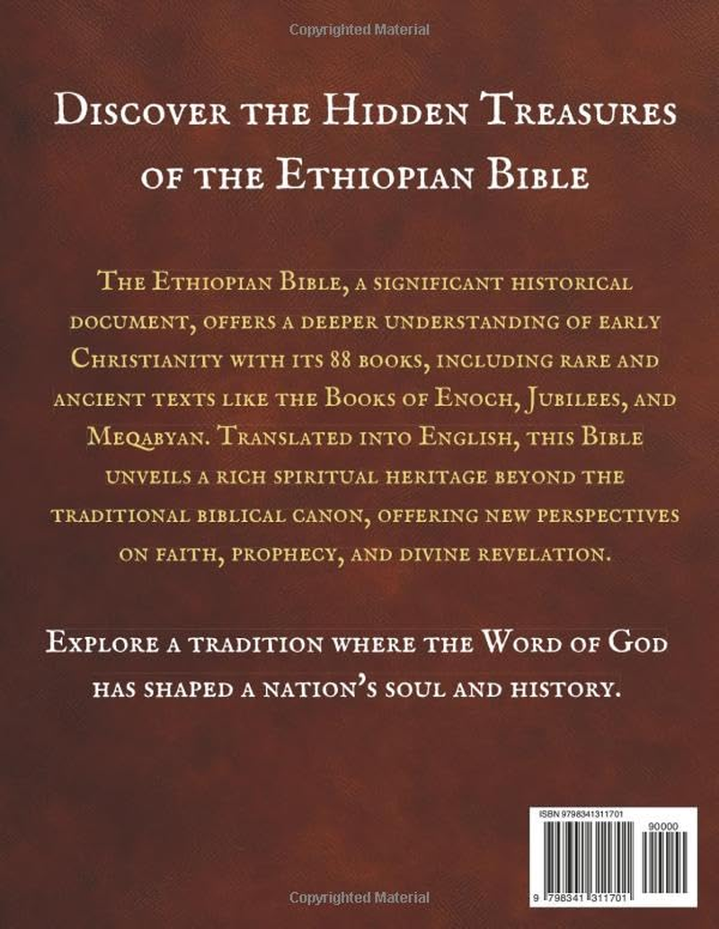 The Complete Ethiopian Bible in English 88 Books: the Complete Encyclopedia, Including the Missing Deuterocanonical Apocrypha Enoch, Jubilees, Meqabyan and the Lost Writings. image number 1