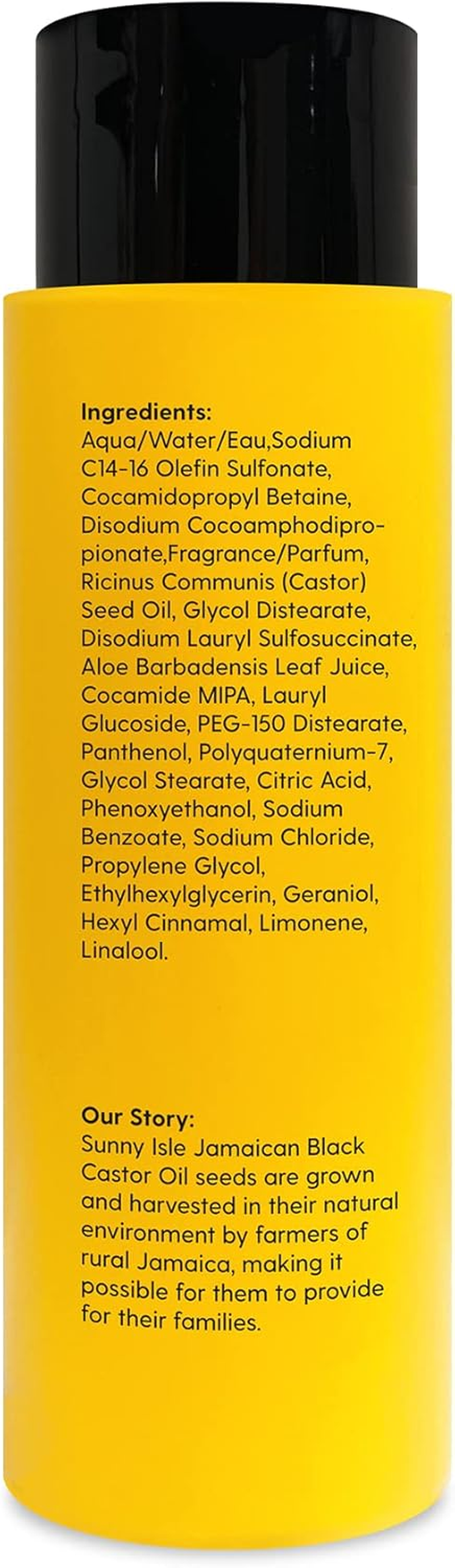 Sunny Isle Kids Care Extreme Hydrating Shampoo 12Oz | Gentle Care Cleanser, Waves & Curls | Jamaican Black Castor Oil Infused | Paraben FREE image number 5