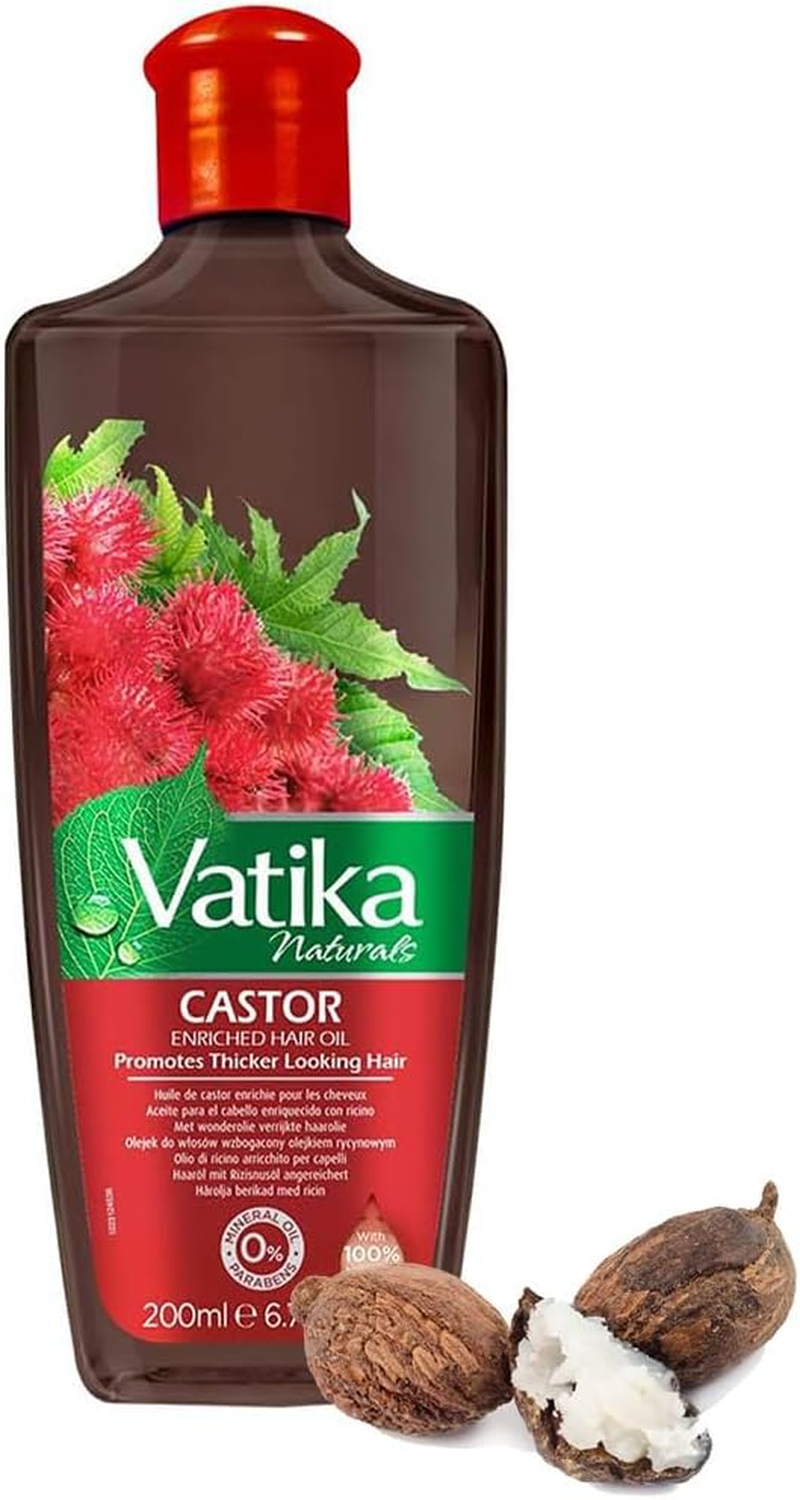 Vatika Naturals Vatika Castor Hair Oil (1 X 200 Ml) image number 3