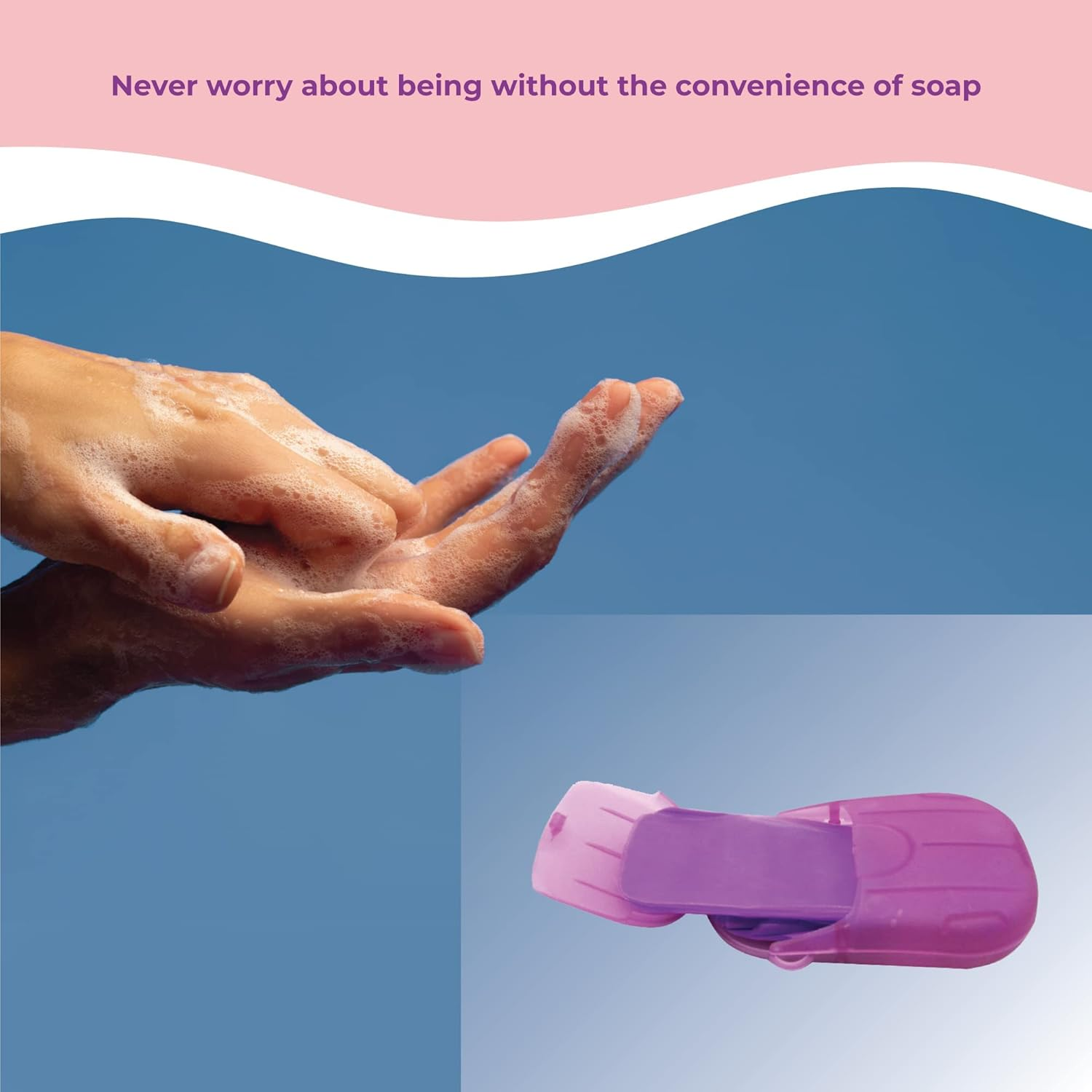 Gadgetime USA Paper Soap Sheets Assorted 12 Pack (20 Sheets per Pack) - Portable Disposable - Foaming Hand Washing Scented Bath for Indoor, Travel, Camping, Hiking, Outdoor image number 1