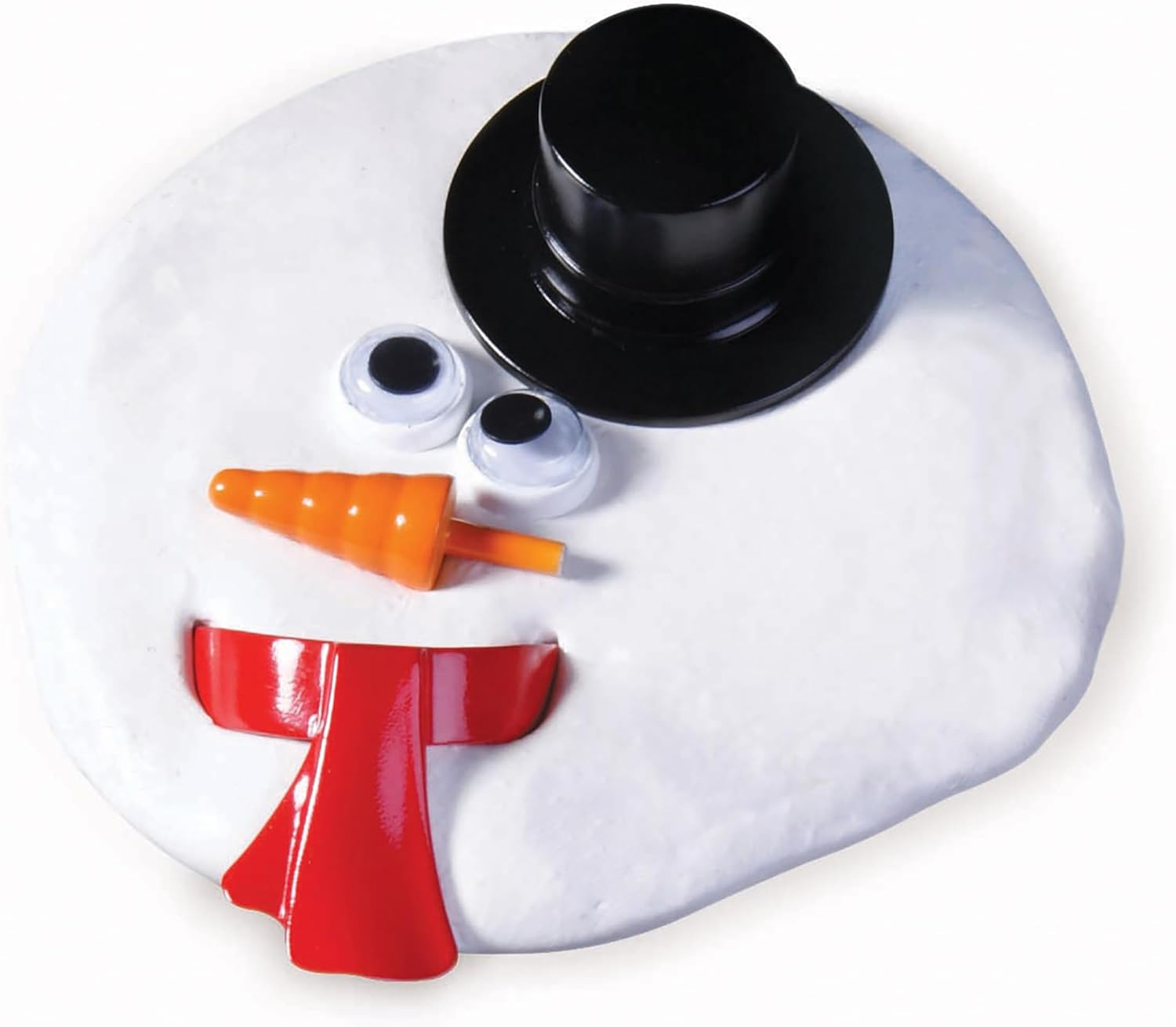 Is Gift Frosty the Melting Snowman White 10X8.5Cm - Fun DIY Putty Snowman with Accessories, Watch Him Melt & Rebuild, Sensory Play for Kids Aged 5+, Great for Christmas Gifting