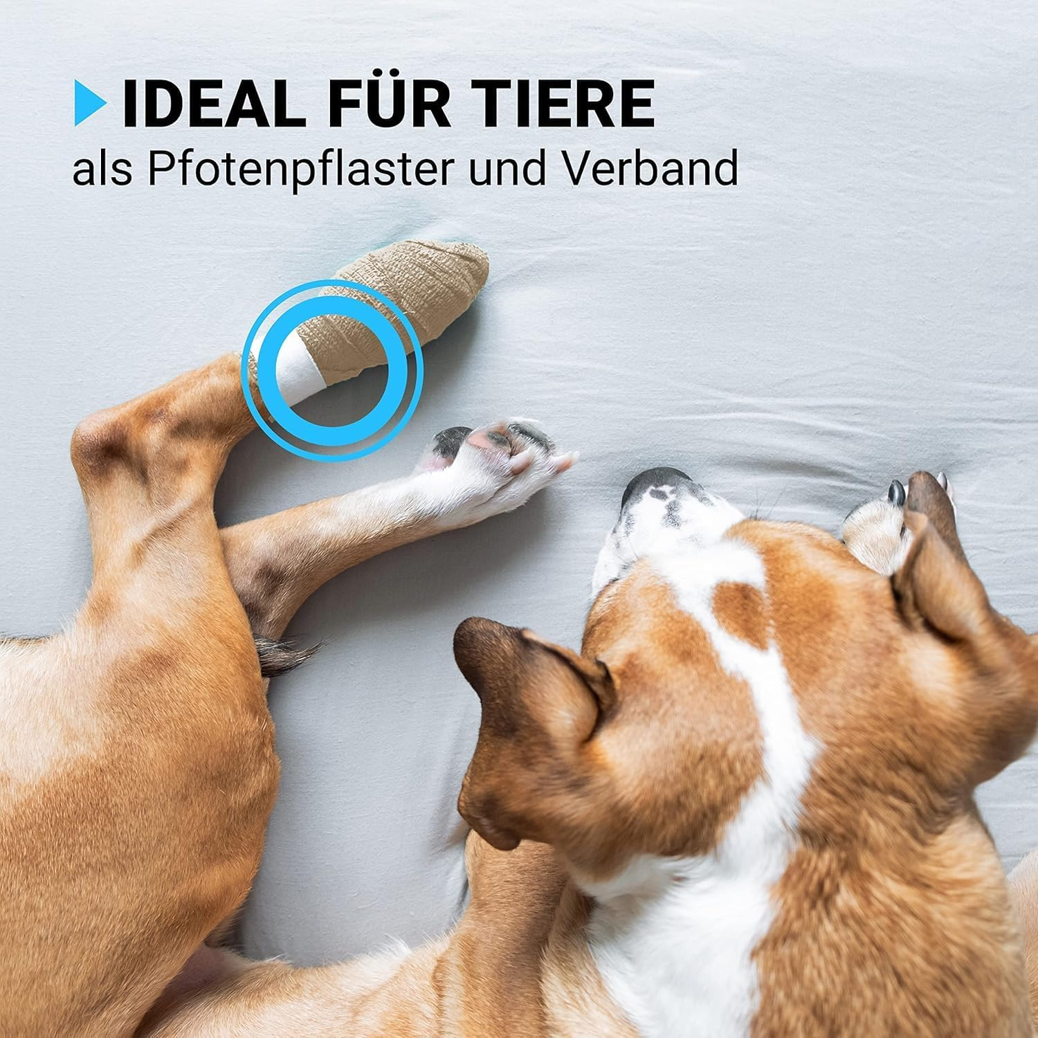 Self Adherent Wrap Tape, 8 Rolls 1'' X 5Yards Strapping Tape, Stretch Breathable Athletic Bandage, First Aid Cohesive Bandage for Sports, Human,Ankle Sprains,Vet Wrap,Swelling image number 1