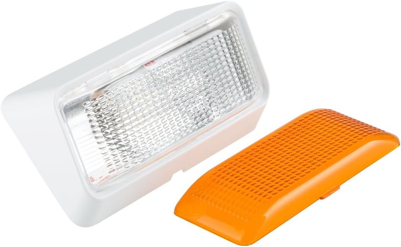 Lumitronics LED RV Exterior Porch Light with On/Off Switch and Removable Lenses. Perfect outside Replacement 12V Lighting for Rvs Motorhomes Campers 5Th Wheels Trailers.