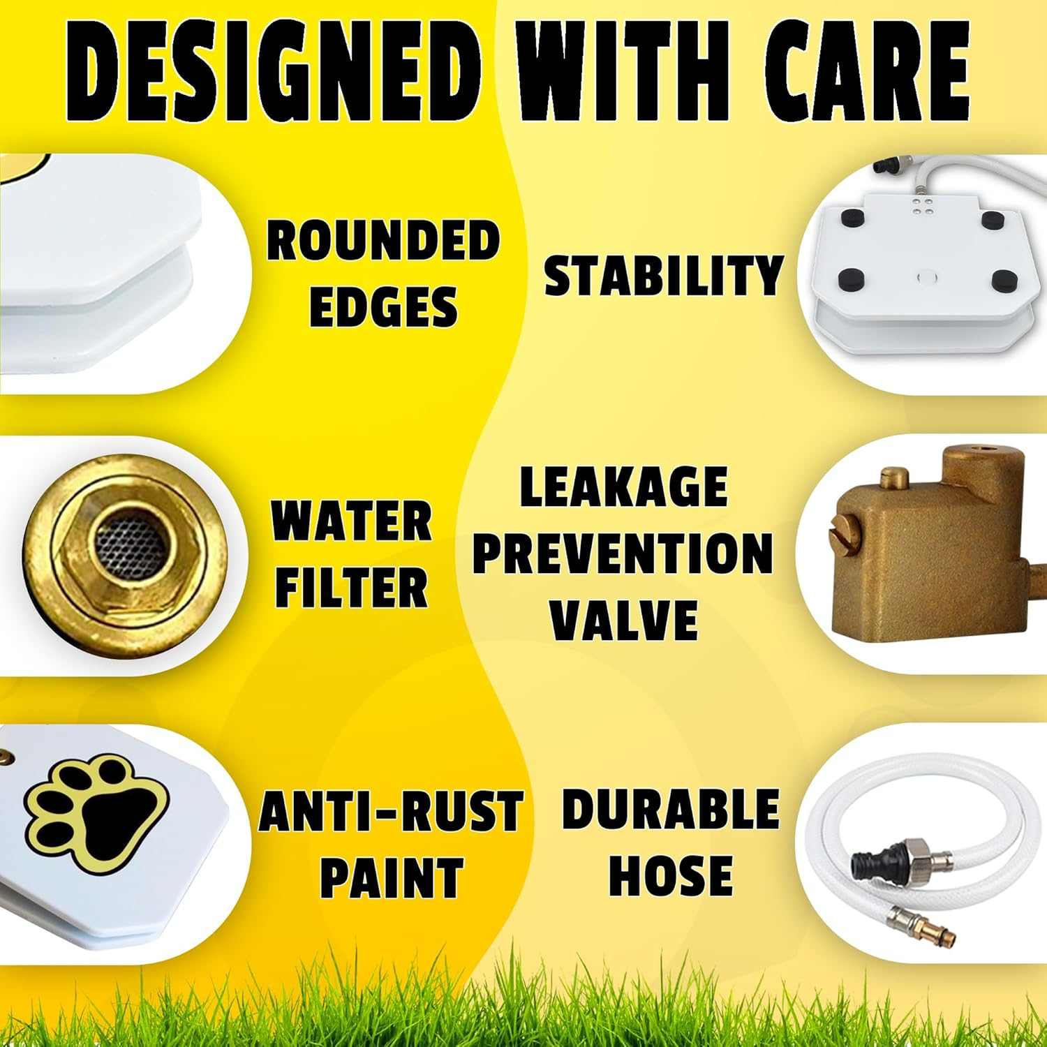 Triogato'S Outdoor Dog Pet Water Sprinkler Easy Activated Dog Water Fountain Toy image number 5