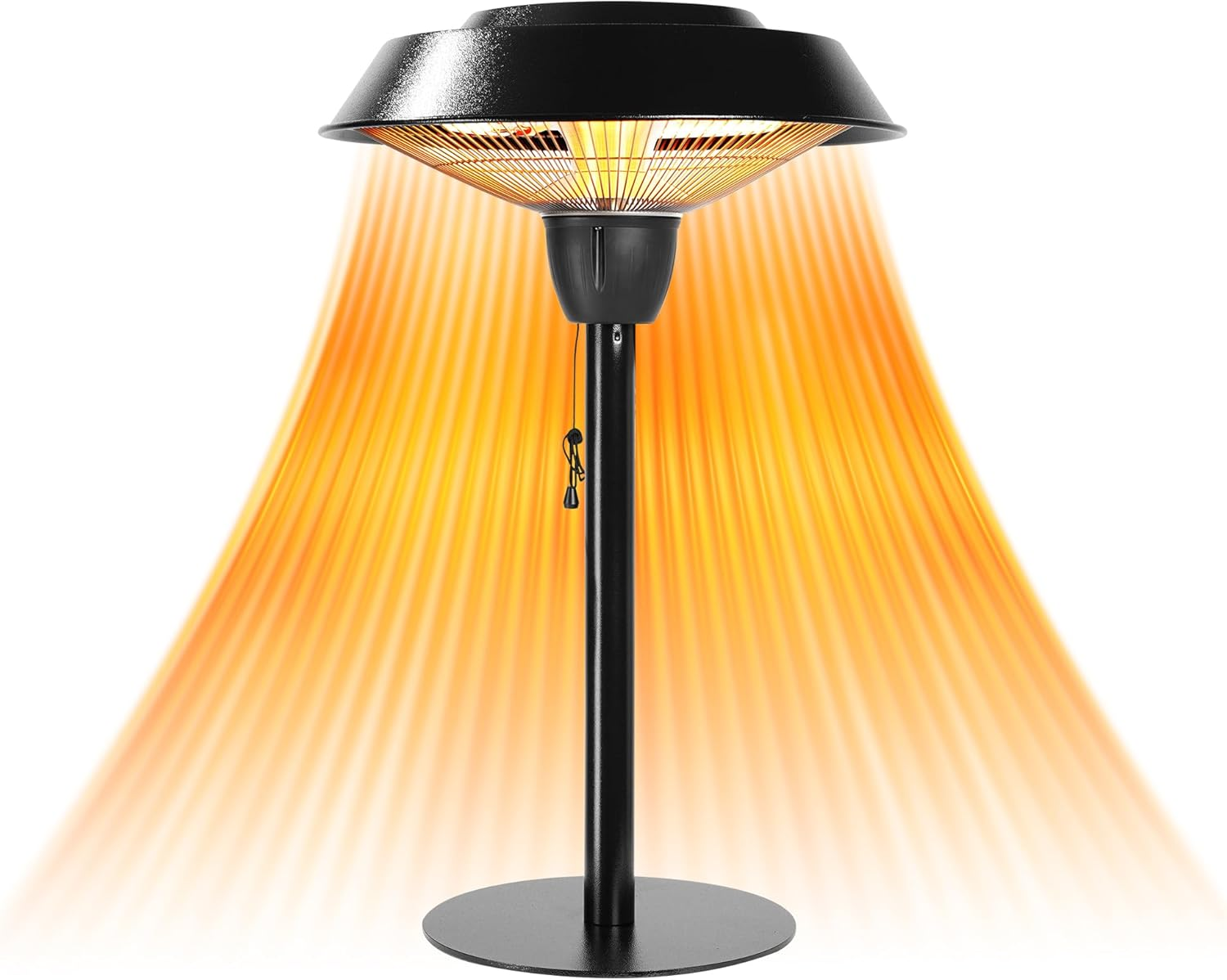 Star Patio Outdoor Heater, Electric Patio Heater, Tabletop Heater, Infrared Heater, Hammered Bronze Finished, Portable Heater 1500W, ZHQ1566-CT AU image number 4