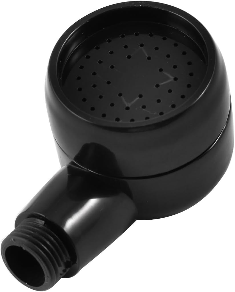 Ruilogod Barber Salon Equipment Shampoo Bowl Nozzle Black