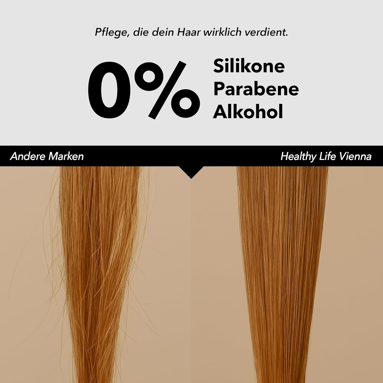 HLV Hair Care Spray with UV Protection, Sun Care Conditioner Spray, Vegan Hair Care with Panthenol & Agave, Protection against Sun and Salt Water, for Moisture and Combable, Smooth Hair (200 Ml) image number 1