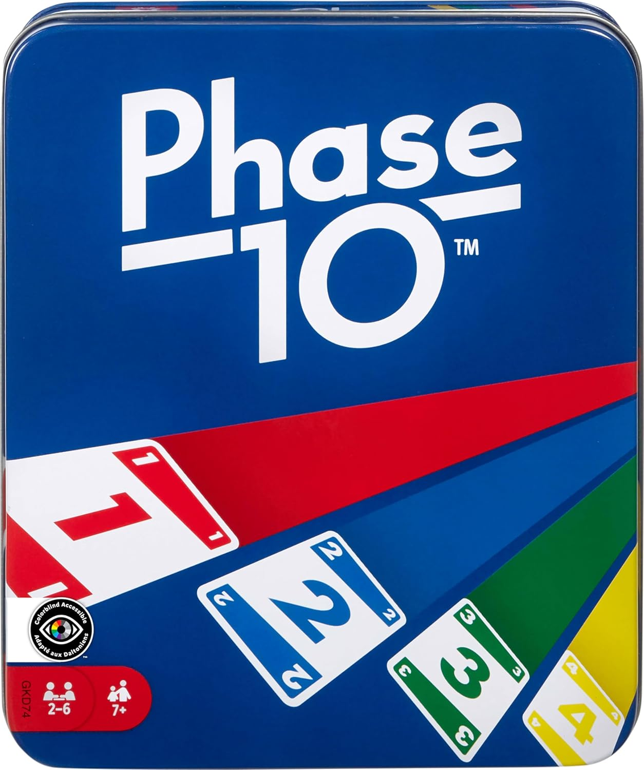 Mattel Games Phase 10 Card Game with 108 Cards, Ages 7 Years and Older (Amazon Exclusive) image number 2
