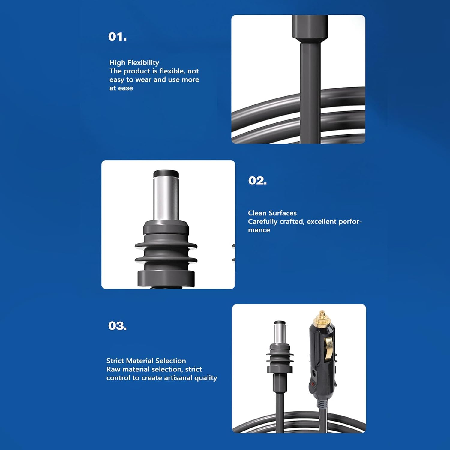 Starlink Mini Power Cable, Starlink Mini DC Power Cable for Starlink Mini Water Proof, Starlink Mini Cigarette Lighter to DC Power Cable (5.5M) image number 4