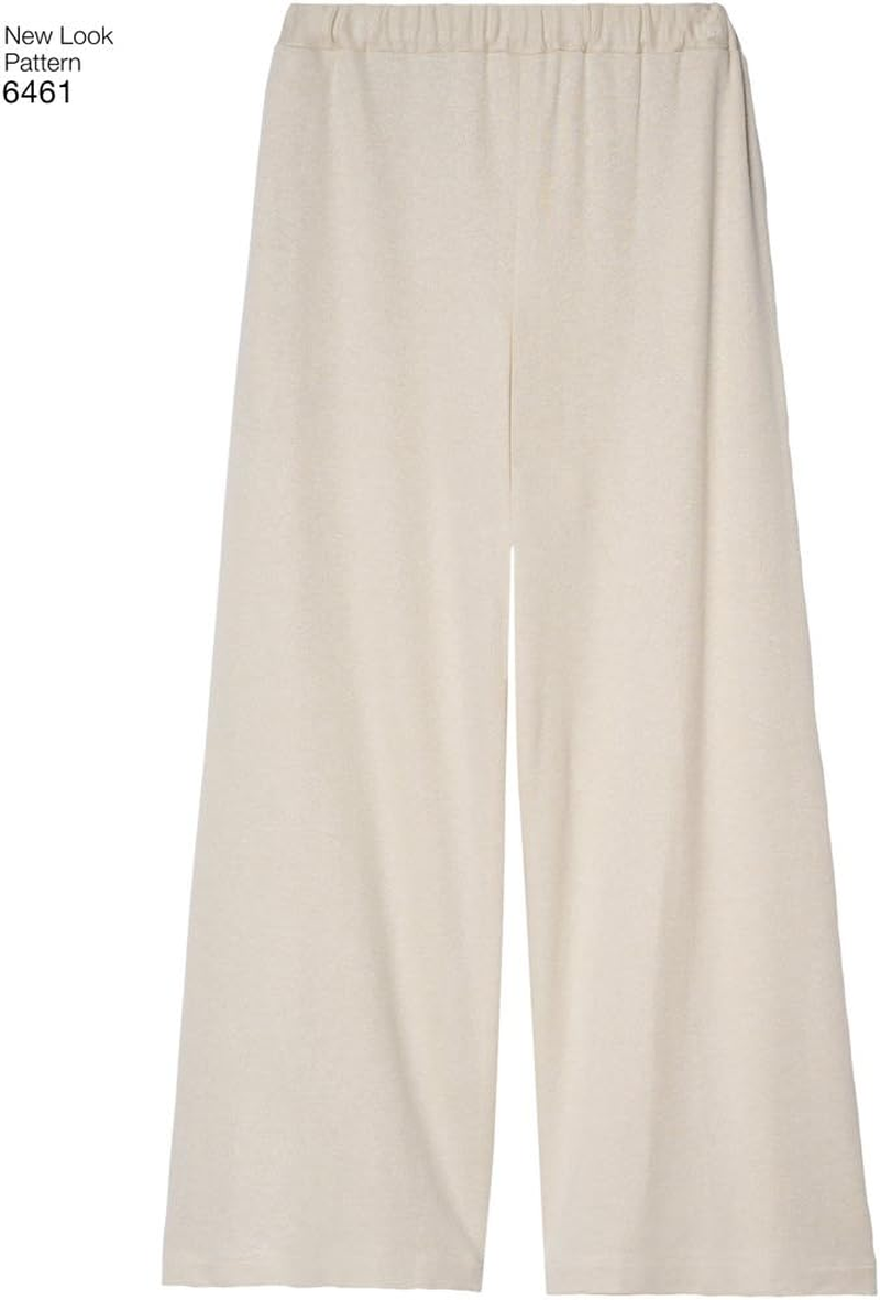 Newlook 6461 Misses' Sewing Pattern Dress, Tunic, Top and Cropped Pants, Size 6-8-10-12-14-16-18