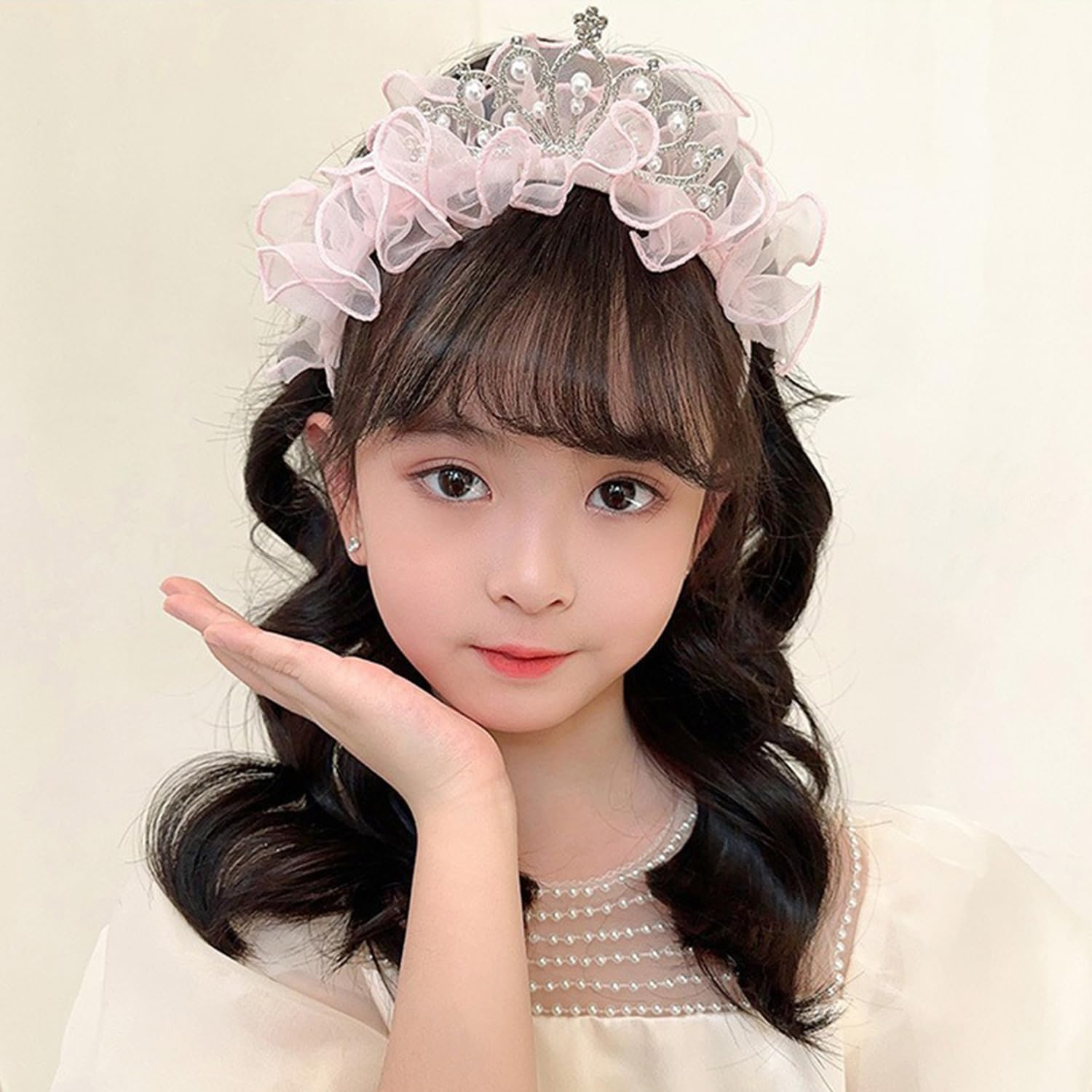 2 Crown Headbands, Elee and Elee Hair Accessories, Cute and Cute Hair Accessories, Clothing Accessories, Photo Props image number 3