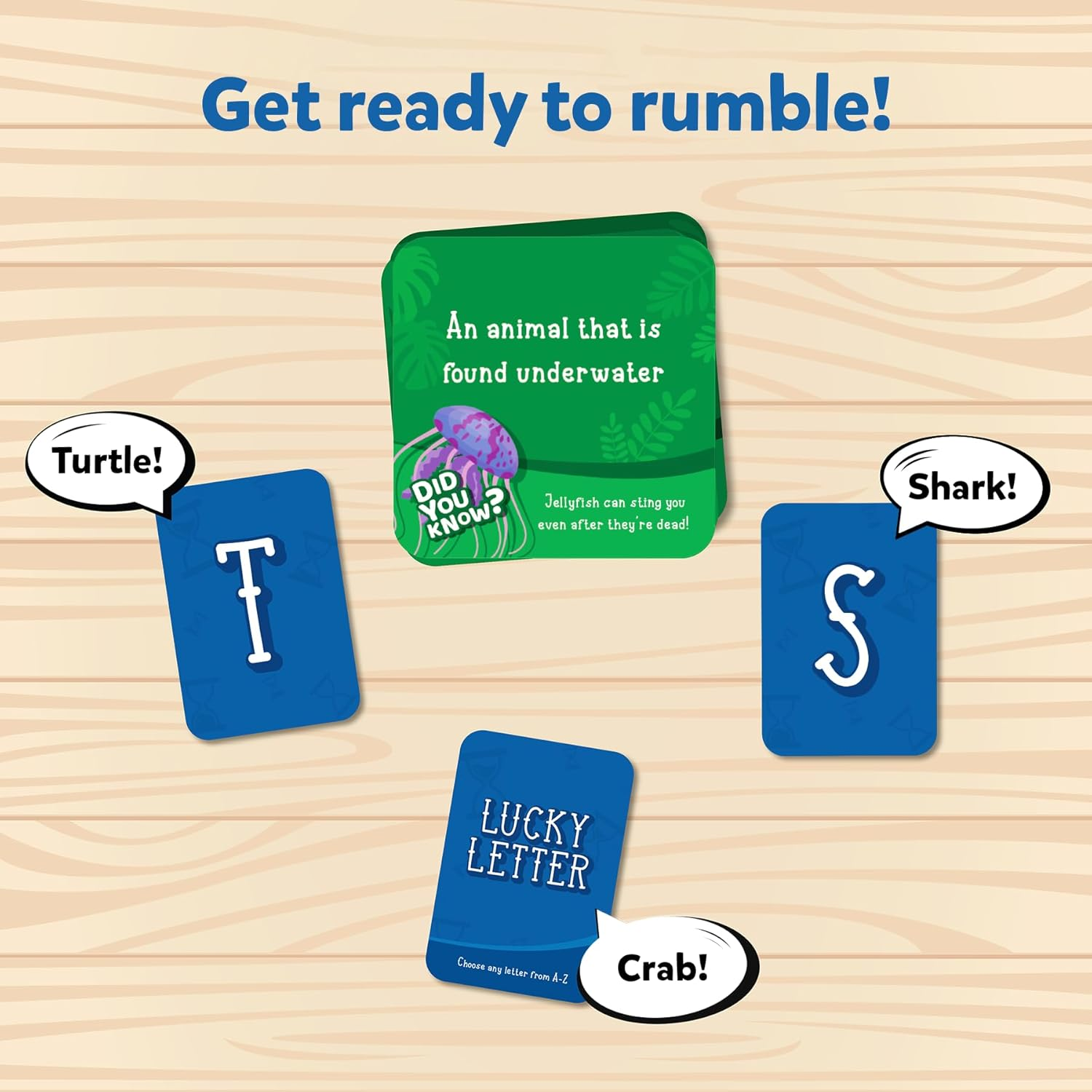 Skillmatics Board Game - Rapid Rumble Super Pack, Family & Party Edition with 140 Extra Cards, Educational Toys, Gifts for Kids, Teens & Adults image number 1