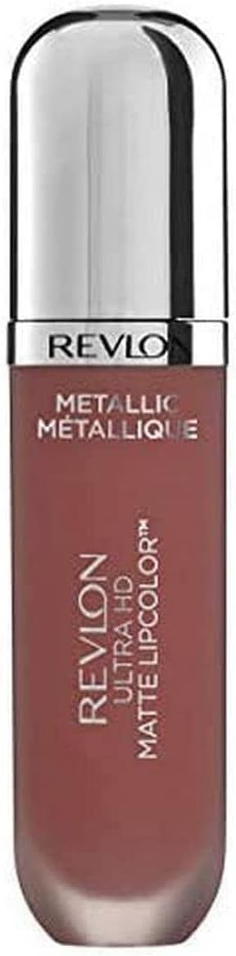 Revlon Ultra HD Metallic Matte Liquid Lipcolor, Liquid Lipstick, Shine 2 Fl Oz (Pack of 1)