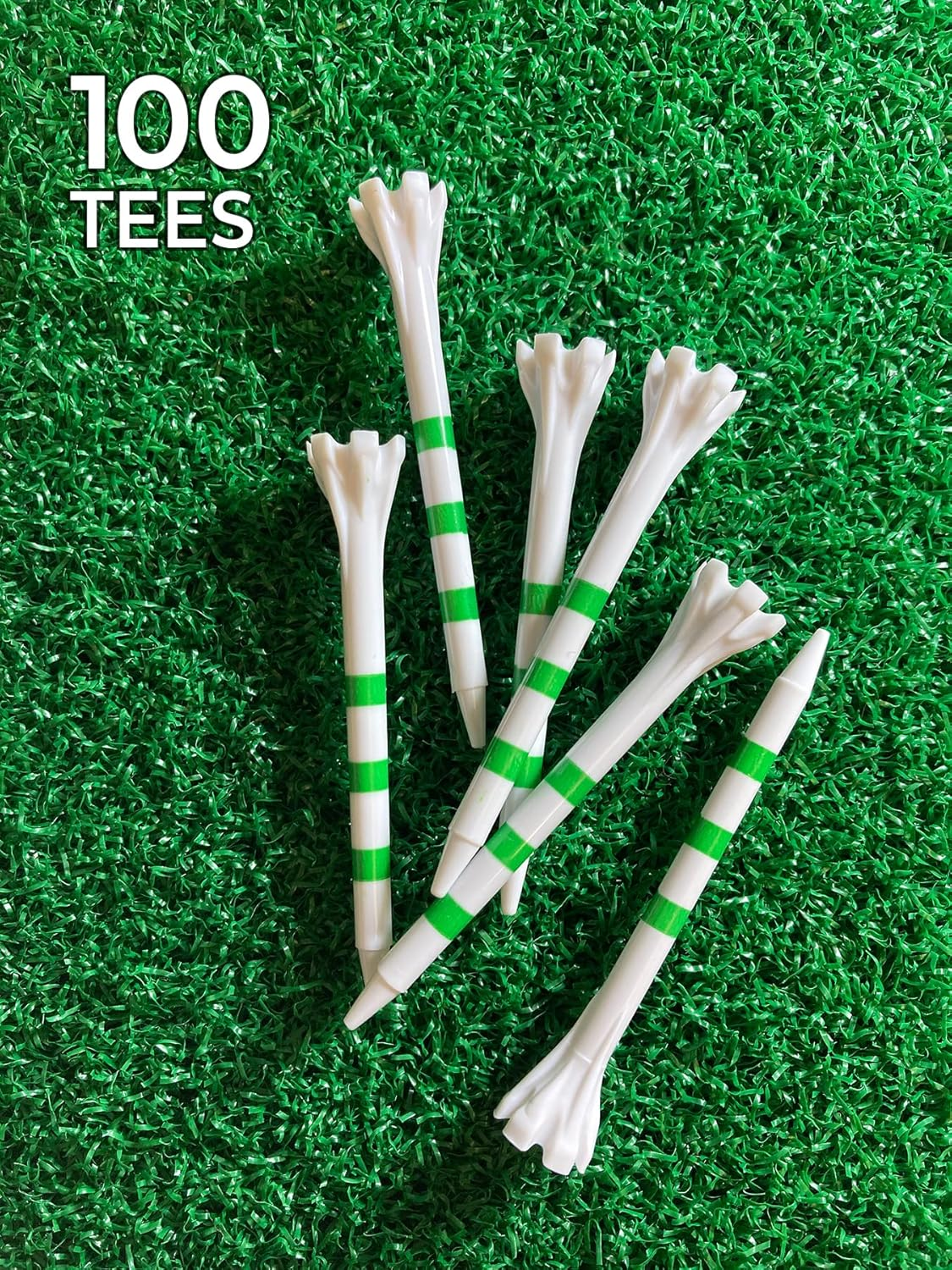 Champ 2-3/4" My Hite Flytee Stripe Golf Tee, 100 Count image number 4