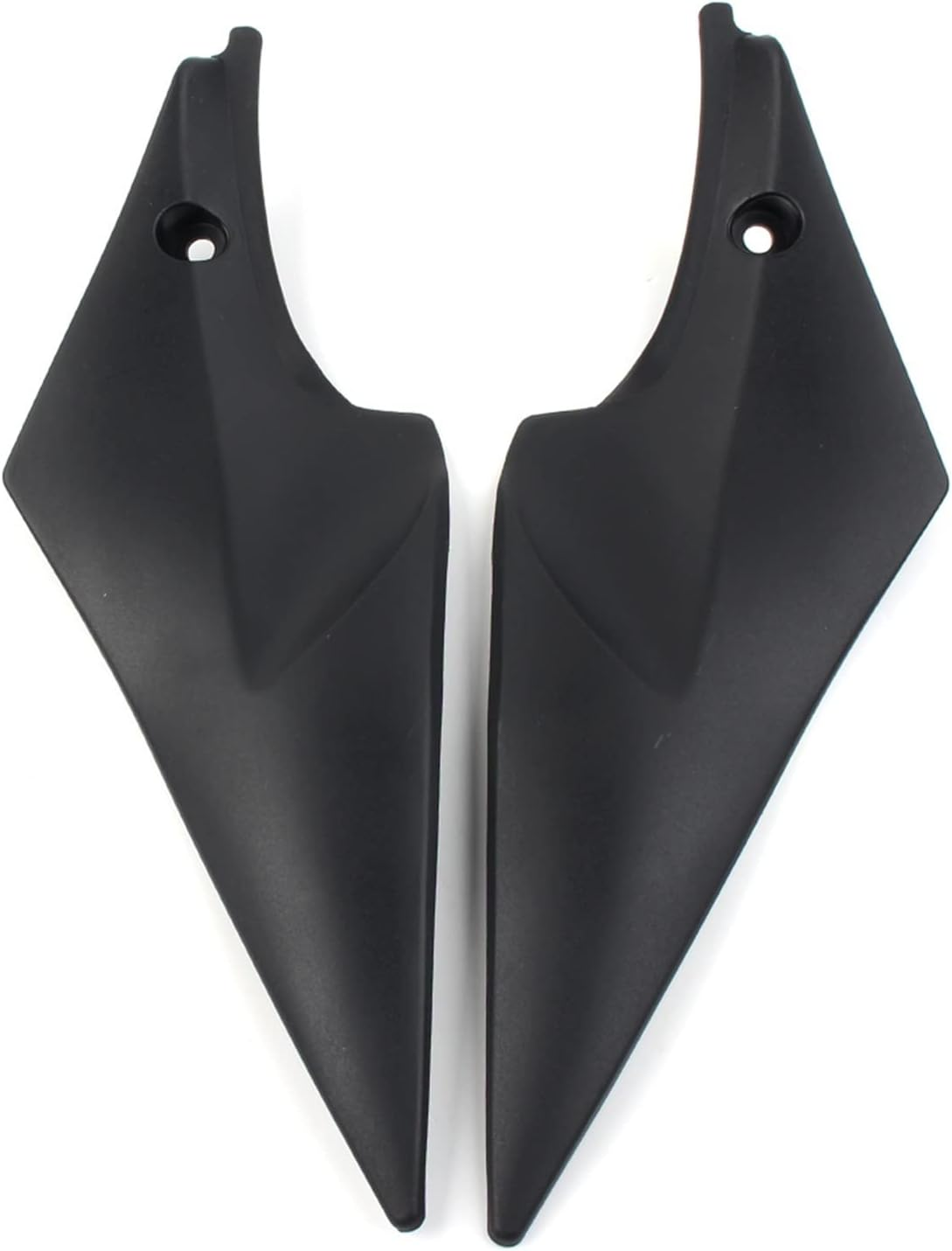 Jfqm Motorbike Tank Side Fairing Panel Gas Trim Cover Cowl 2Pcs Fit for Suzuki GSXR600 GSXR750 2006 2007 Black ABS image number 4
