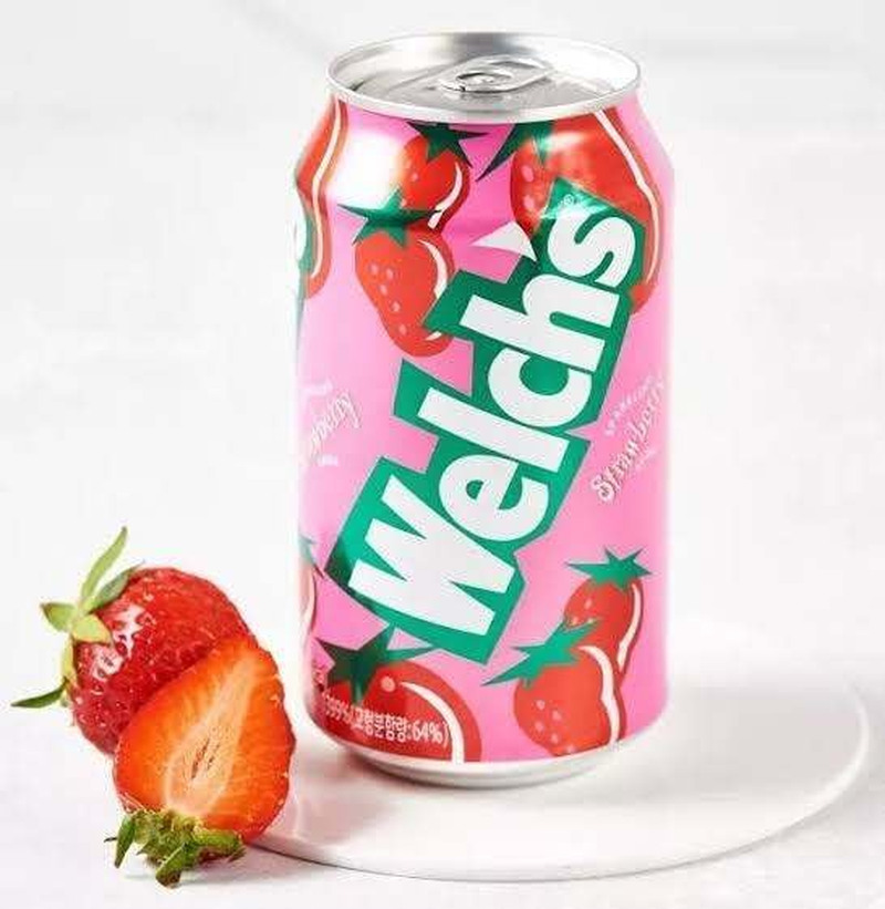 Welch'S Sparkling Strawberry Soda 355Ml image number 2