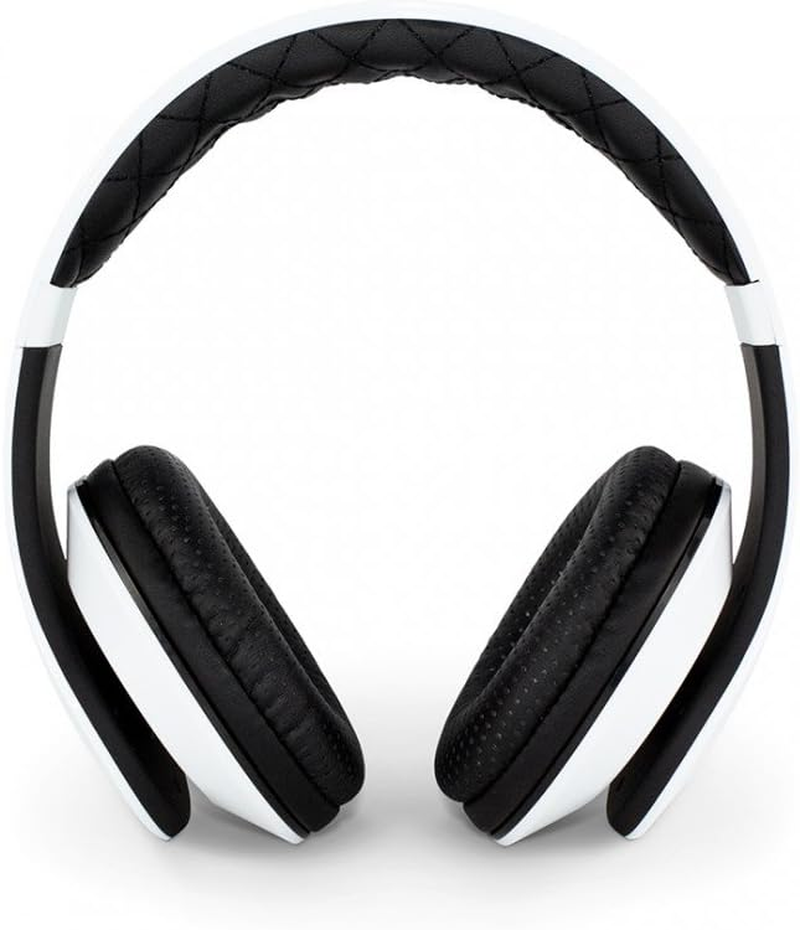 FANTEC 1813 SHP-3 On-Ear Stereo Hifi Headphones with Hands-Free Function, Integrated Microphone, 1-Button Remote Control, Removable Textile Cable, 3.5 Mm Jack Plug White/Black image number 6