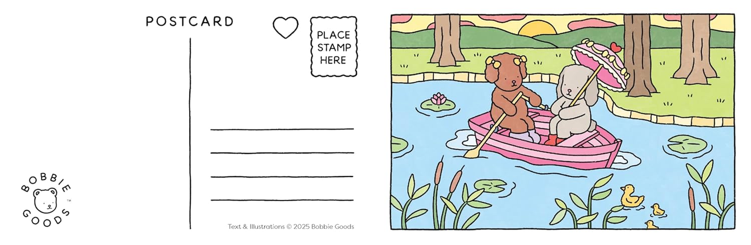 Bobbie Goods Postcard Coloring Book: 20 Postcards image number 5