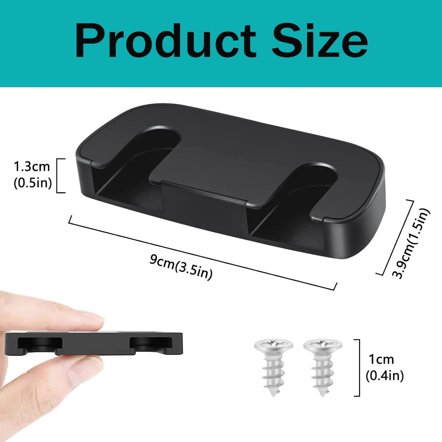 2 Pack under Desk Controller Mount Compatible,Controller Table Stand for PS5 Ps4,Controller Holder Table Organize and Desk Management,Ps4 PS5 Controller Accessories image number 5