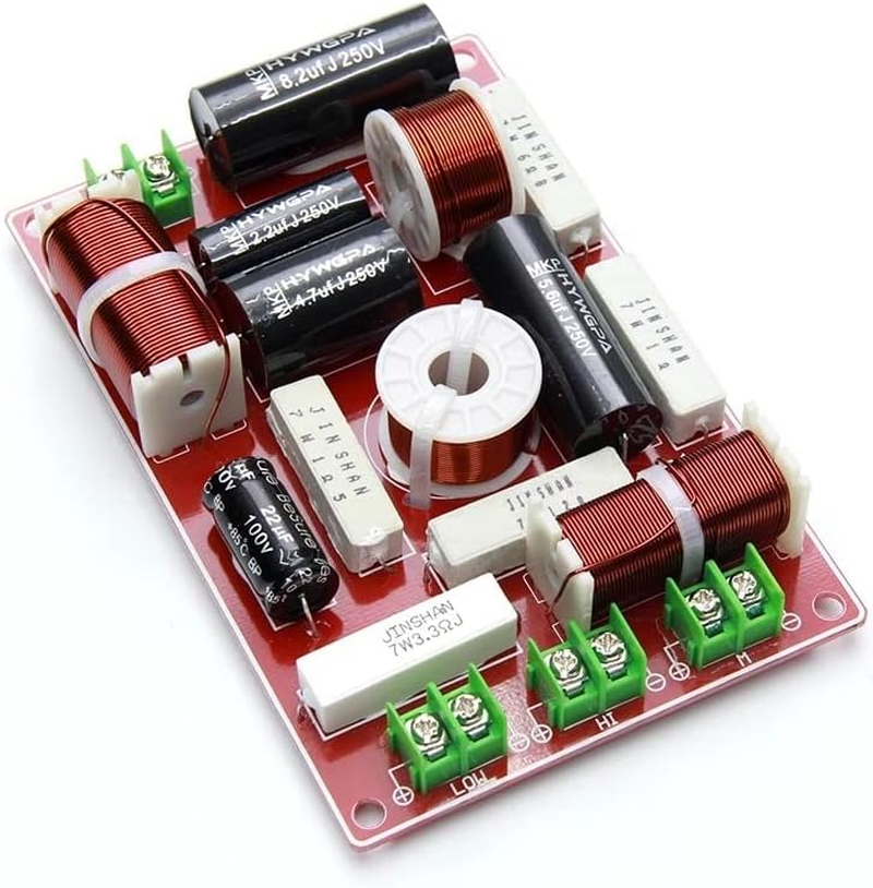 2PCS 3 Way 200W 3 Unit Speaker Frequency Divider Home Theater Filter Circuit Hifi Stereo Audio Crossover Filters image number 3