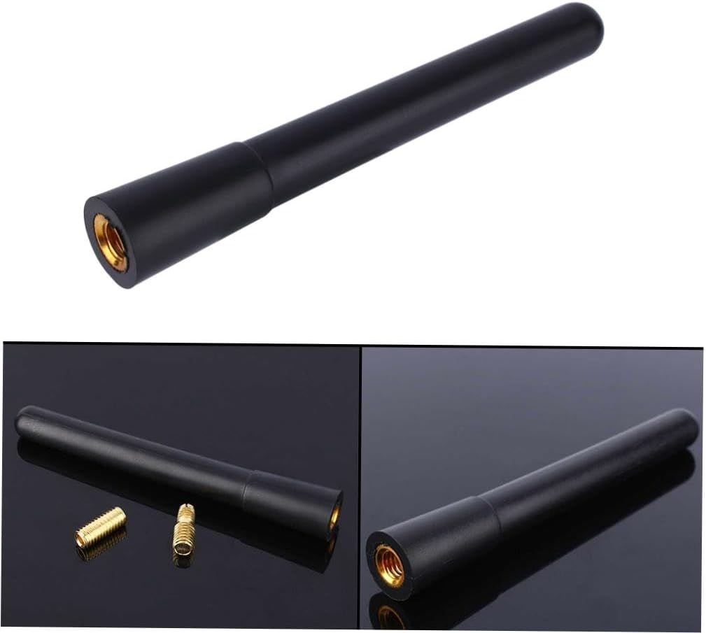 Short Stubby Car Antenna Replacement for Better Radio Signal Reception - Screw-In Type Vehicle Exterior Accessory for Improved Radio Reception image number 2